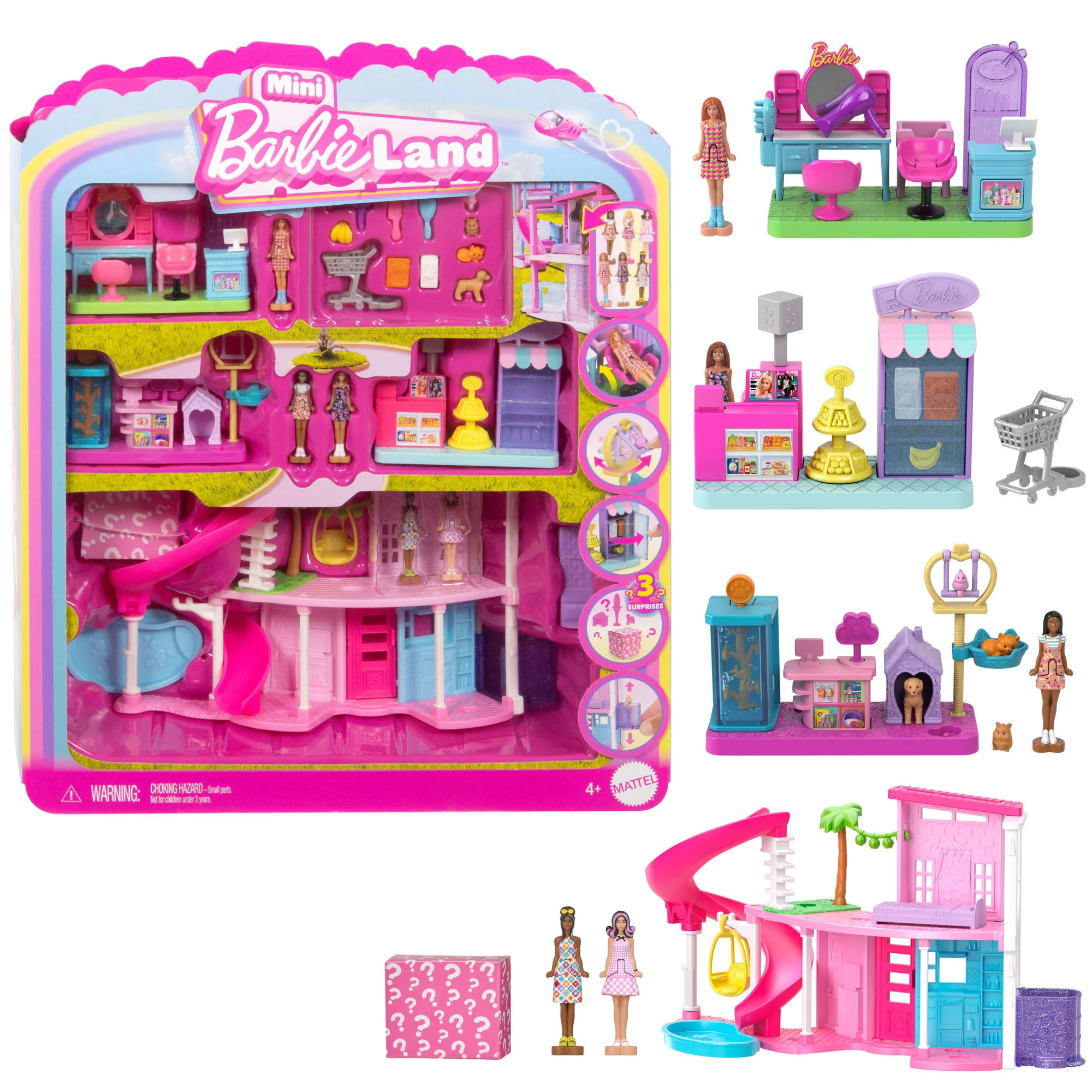 Barbie Mini BarbieLand Set de Juego Paquete Mundo Miniatura