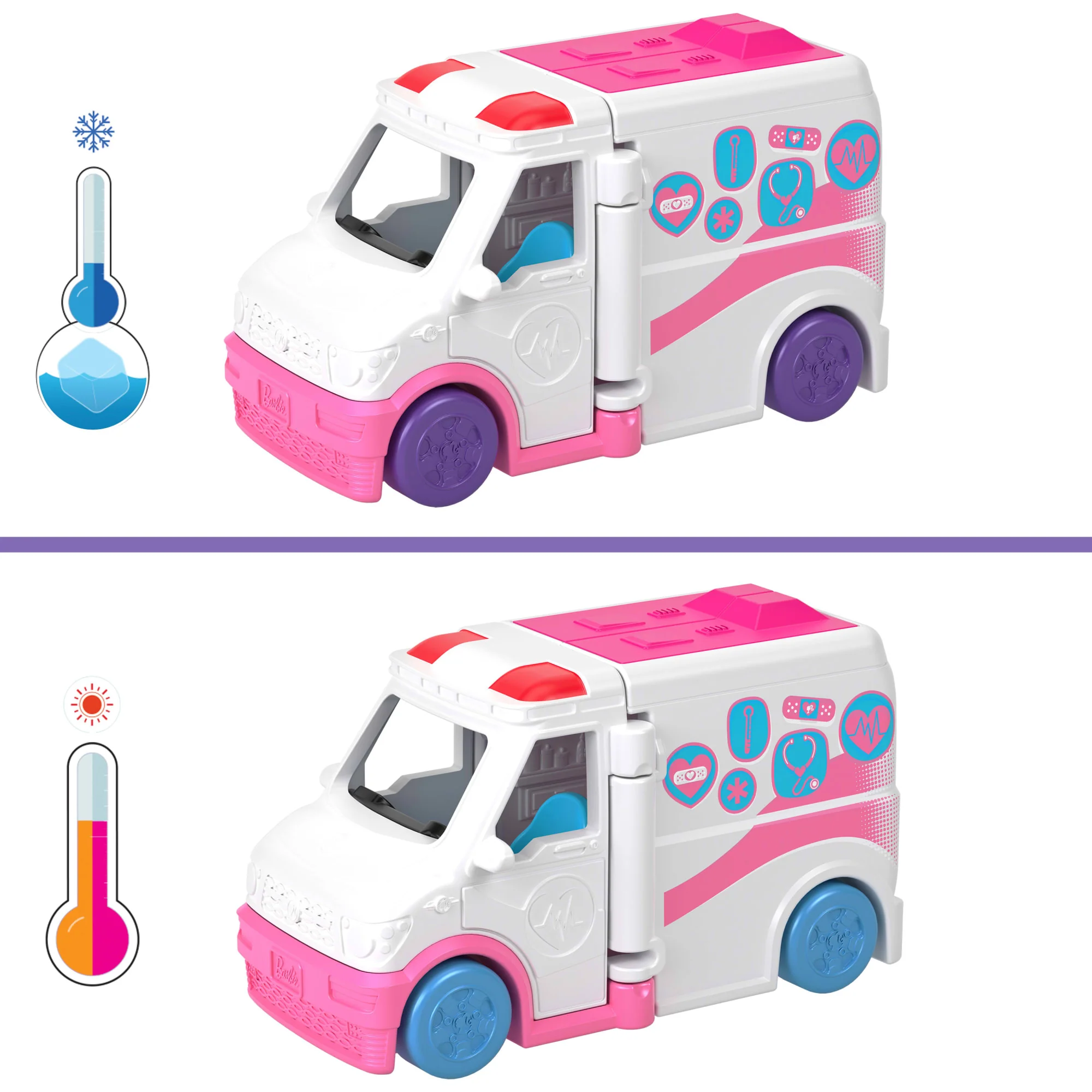 Barbie Mini BarbieLand Vehículo para Muñecas Paquete de Vehículos - Image 3