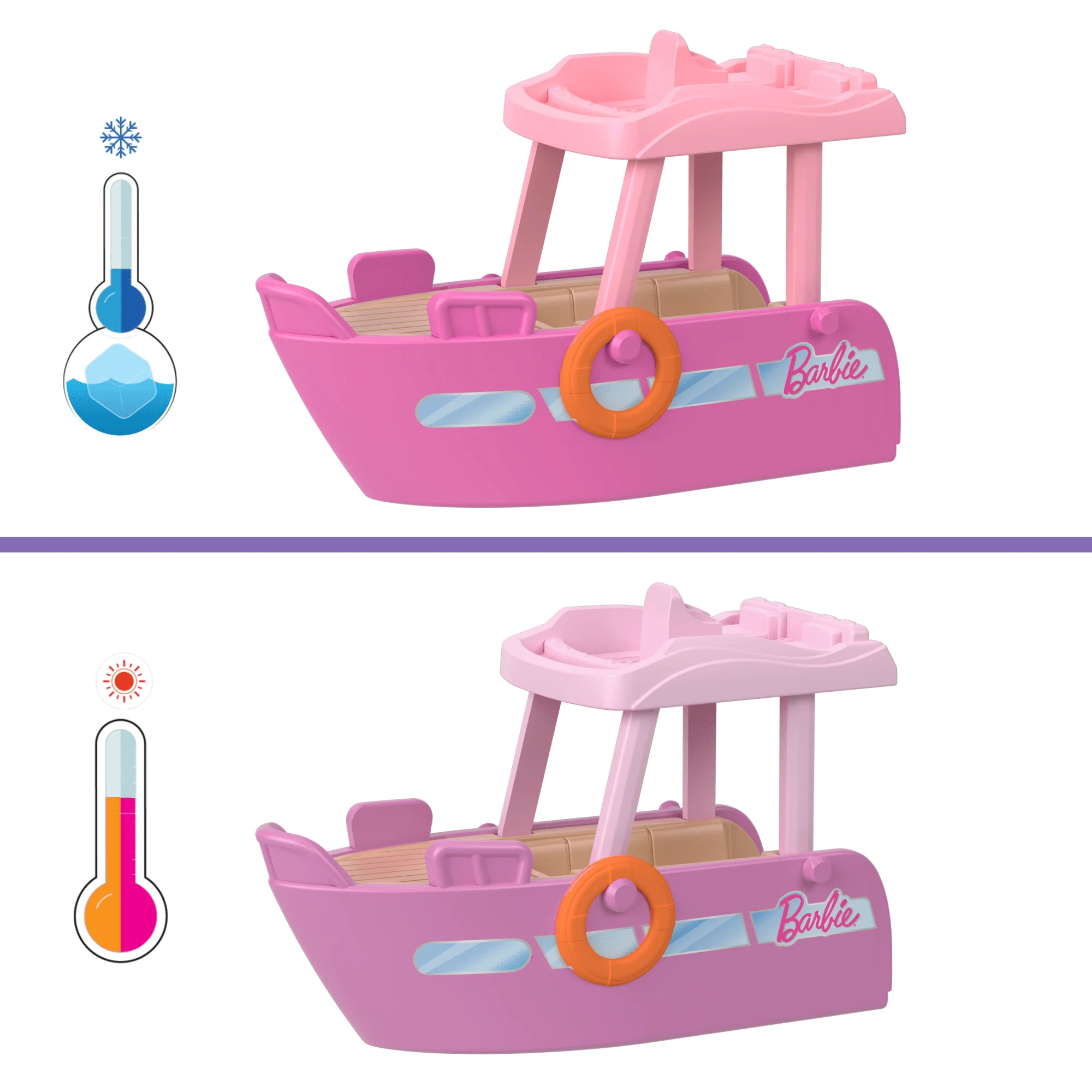 Barbie Mini BarbieLand Vehículo para Muñecas Yate de los Sueños - Image 3