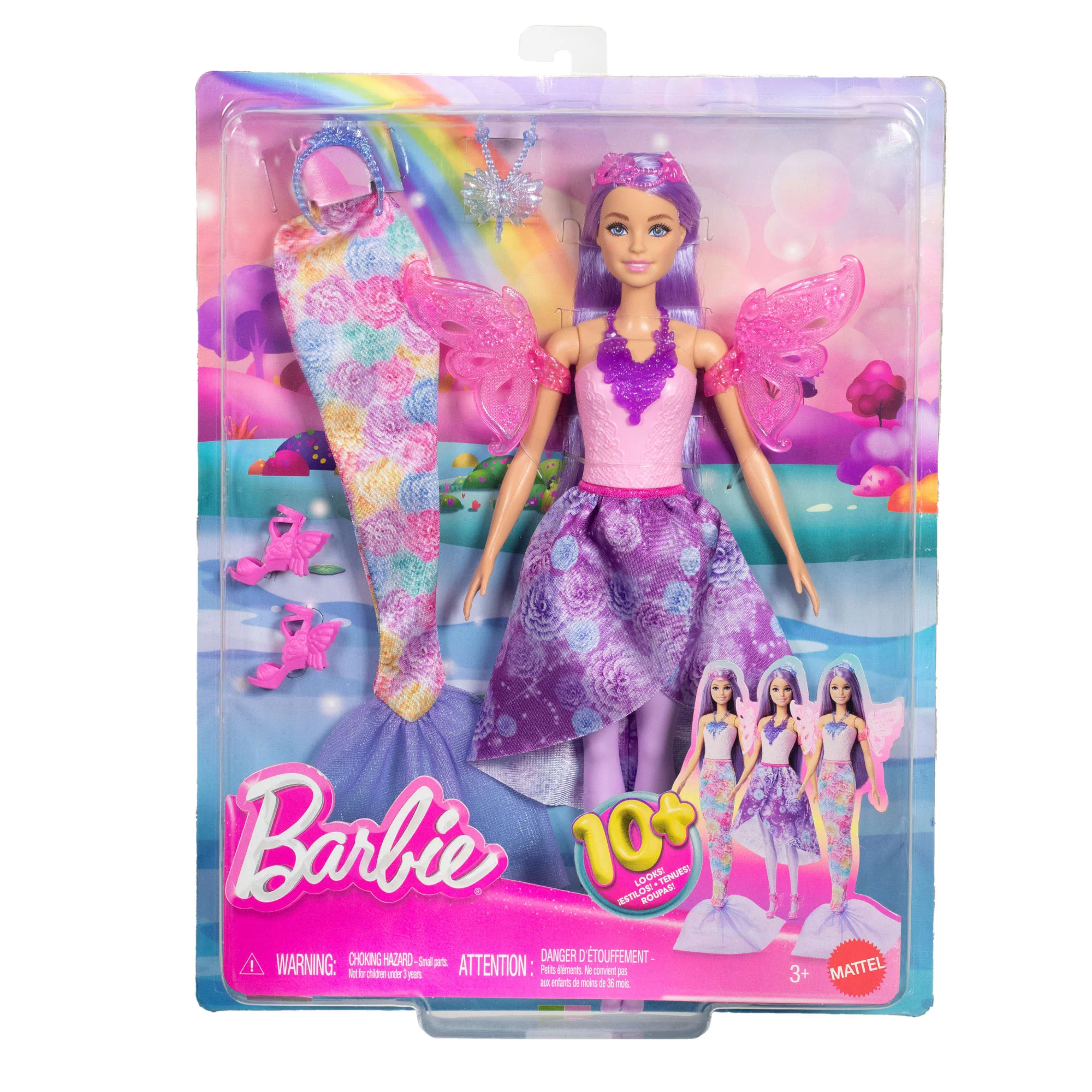 Barbie Muñeca Looks de Hada y Sirena - Image 6