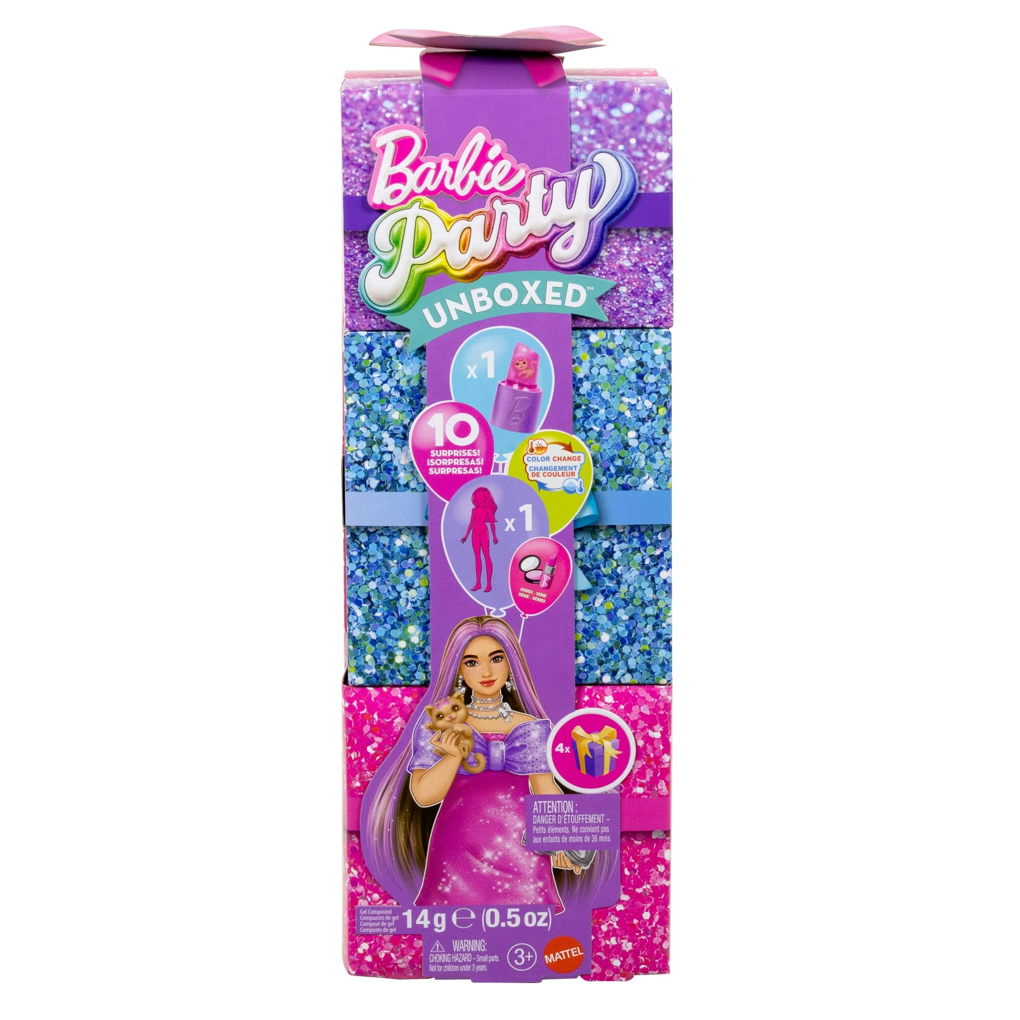 Barbie Party Unboxed Muñeca Get Ready With Me Vestido Rosa - Image 6