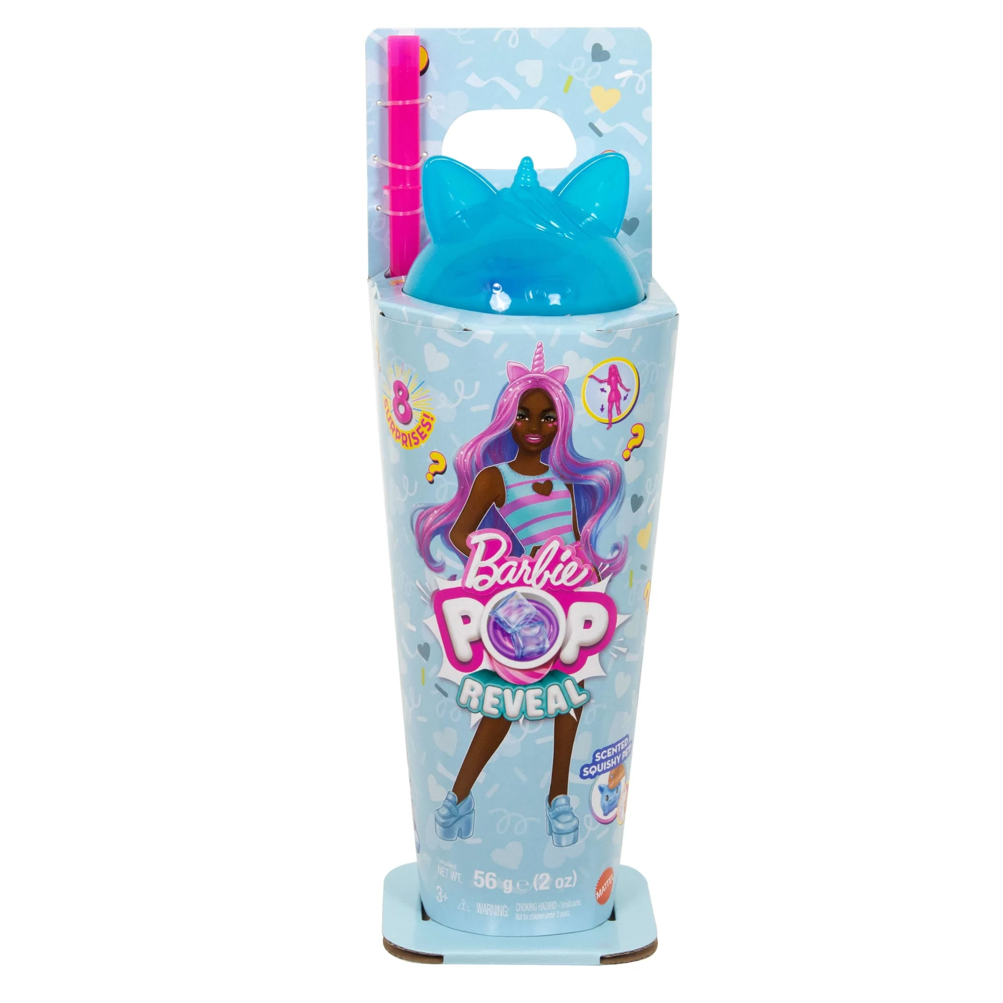 Barbie Pop Reveal Muñeca Serie de Animalitos Unicornio - Image 6