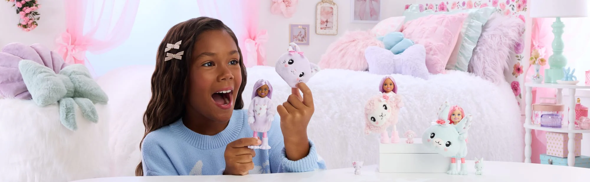 Barbie Poupée Barbie Cutie Reveal Chelsea Série Bisounours - Image 2
