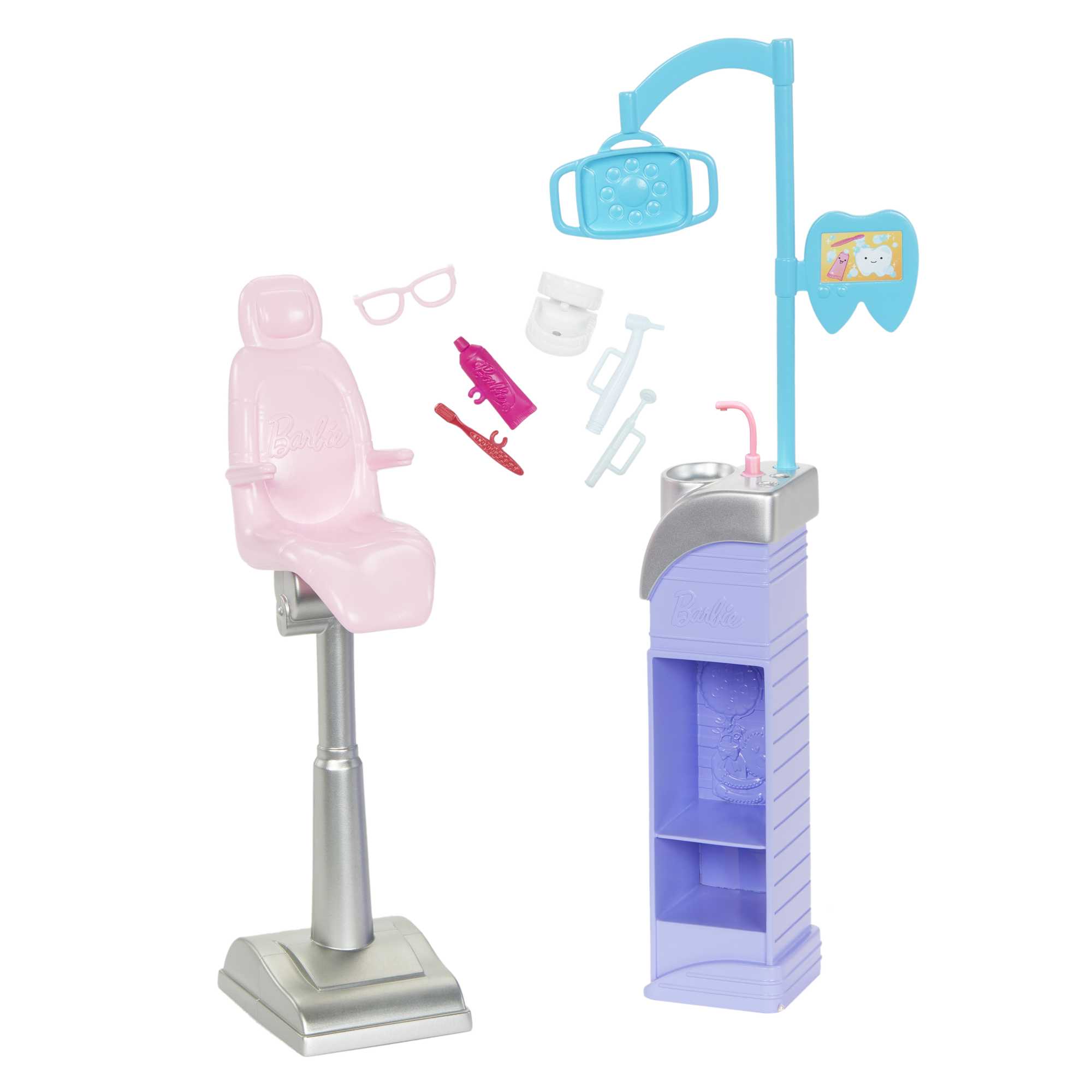 Barbie®-Métiers-Coffret Poupée Barbie® dentiste et Accessoires - Image 2