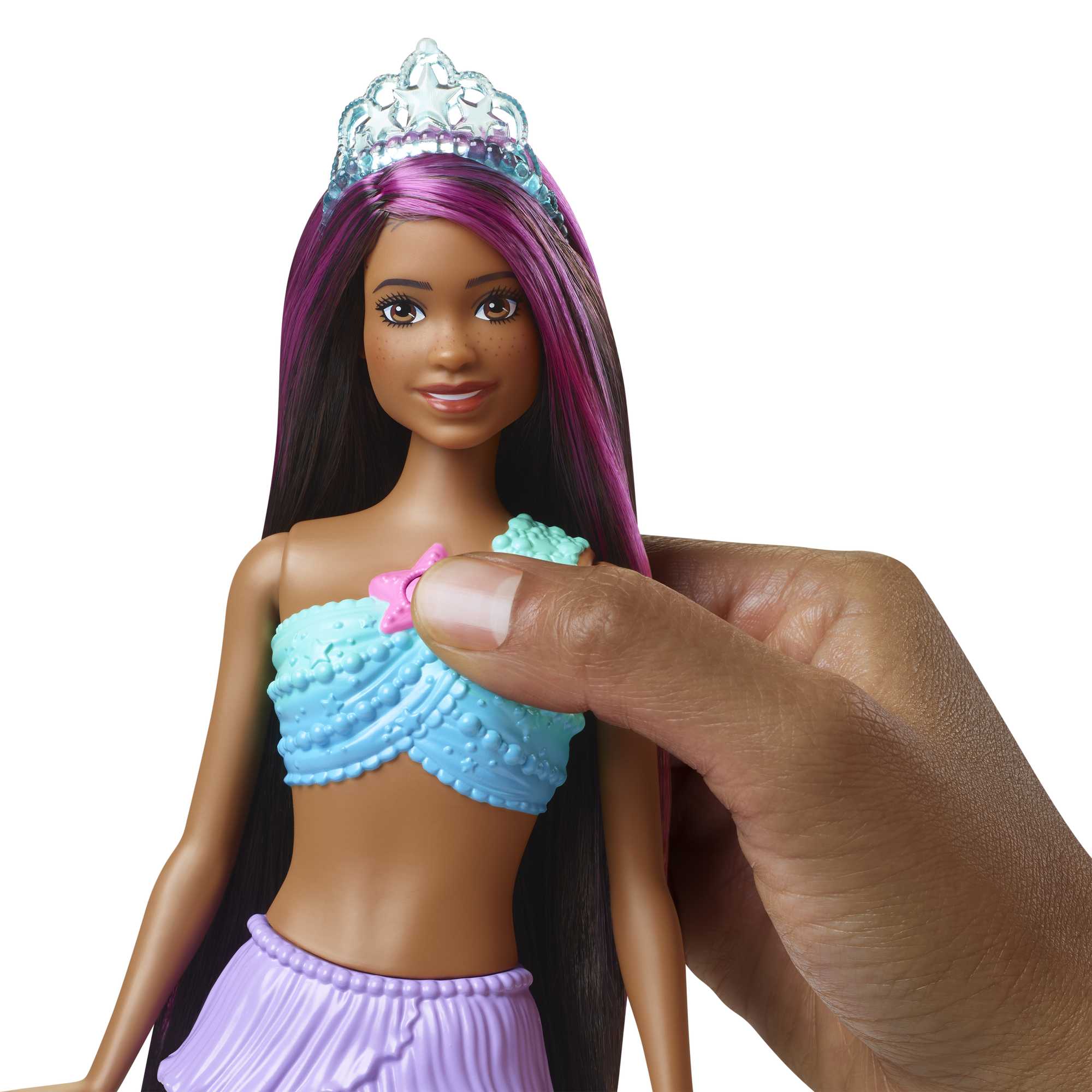 Barbie Poupée Barbie Dreamtopia Sirène Lumières Scintillantes - Image 4