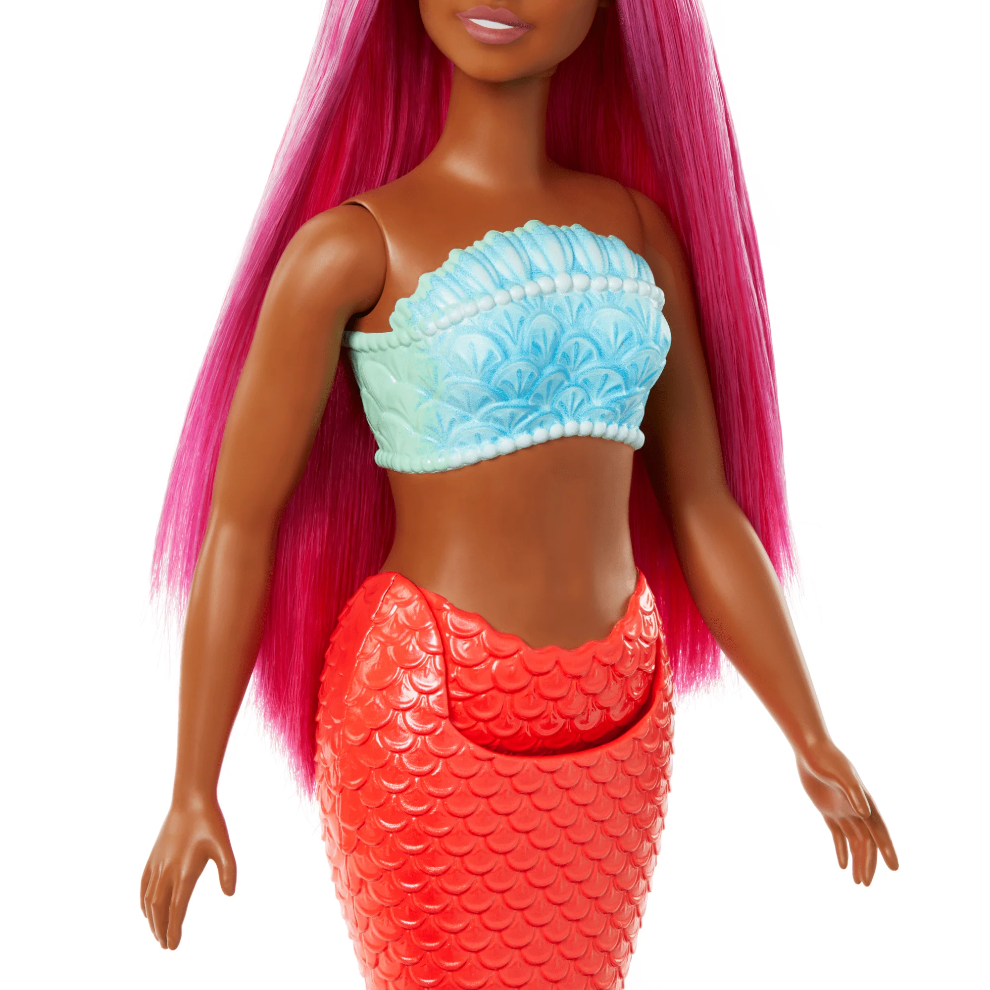 Barbie-Poupées Sirènes Avec Cheveux et Nageoire Colorés et Serre-Tête - Image 3