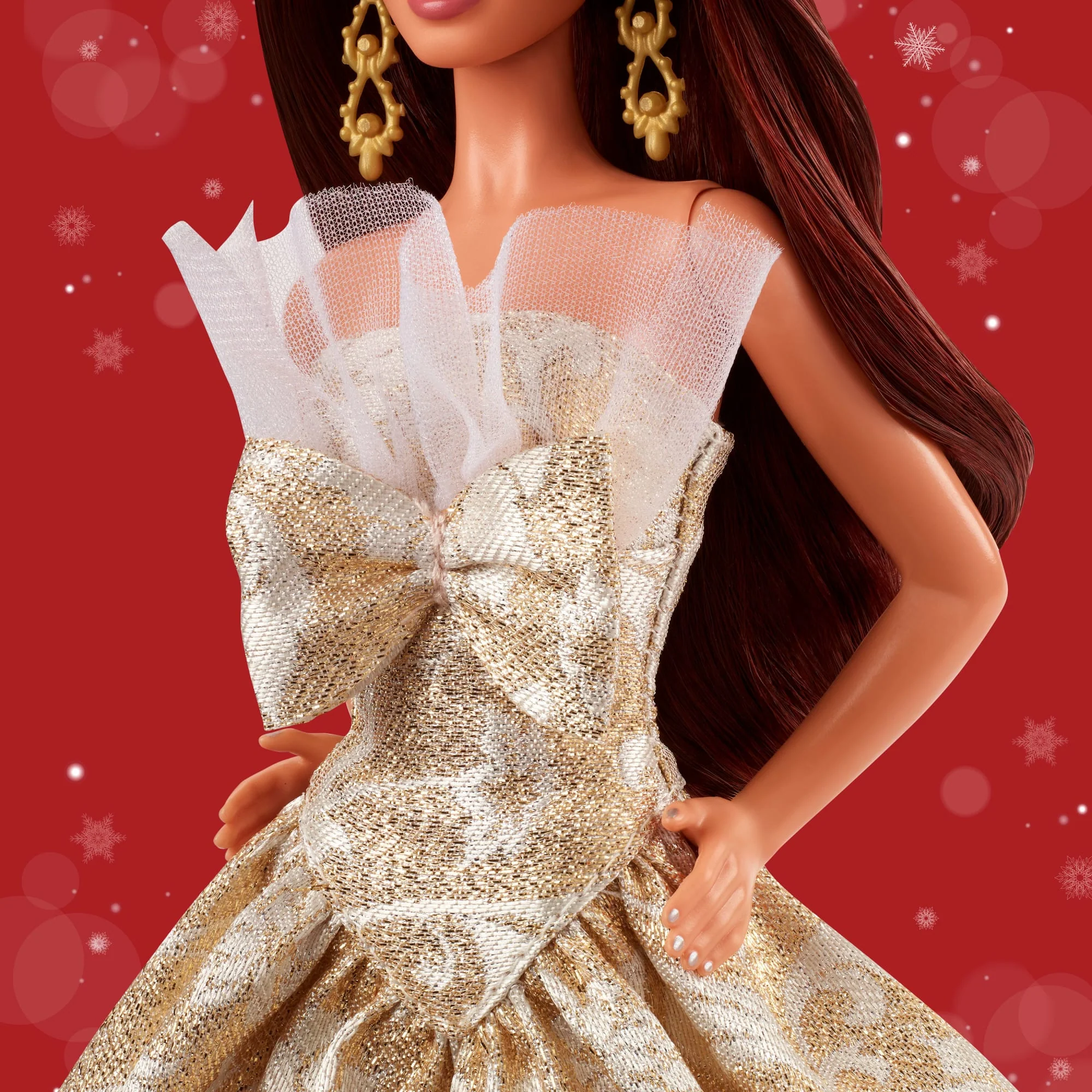 Barbie® Poupée Barbie® Joyeux Noël 2025 - Image 3