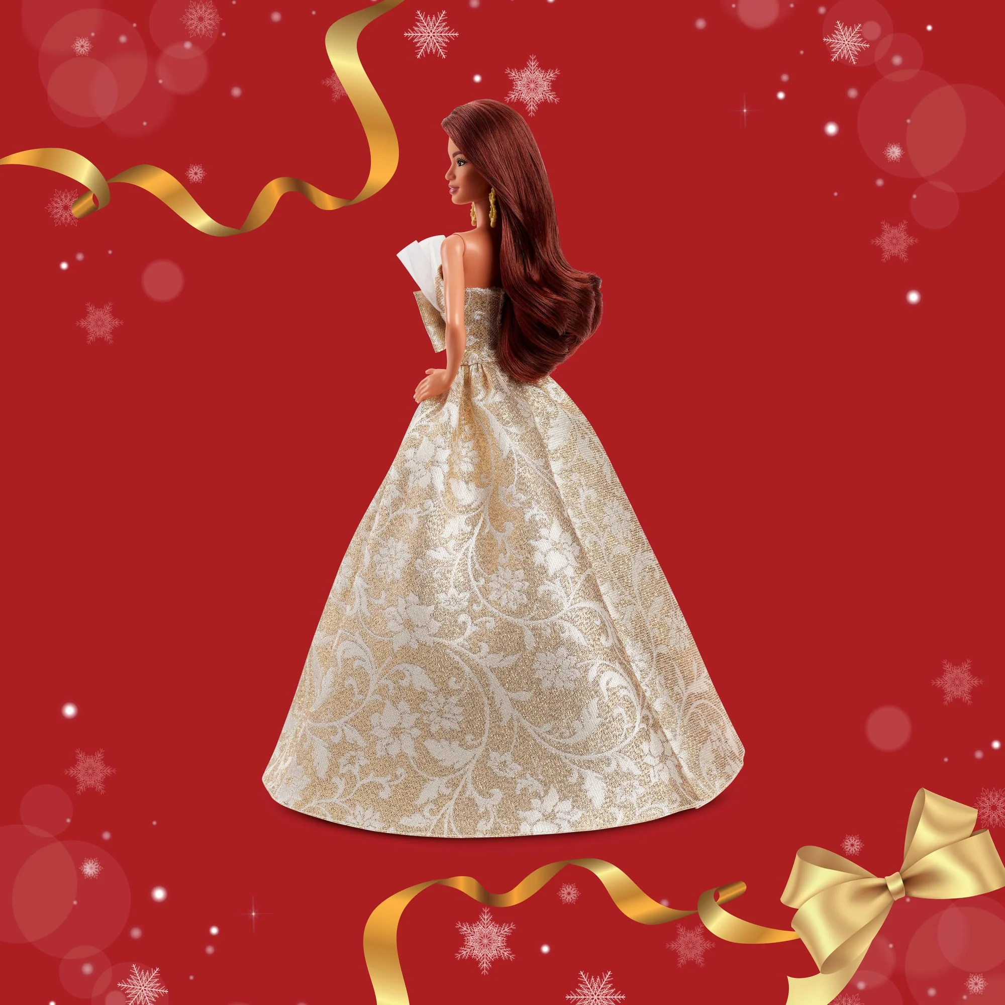 Barbie® Poupée Barbie® Joyeux Noël 2025 - Image 5