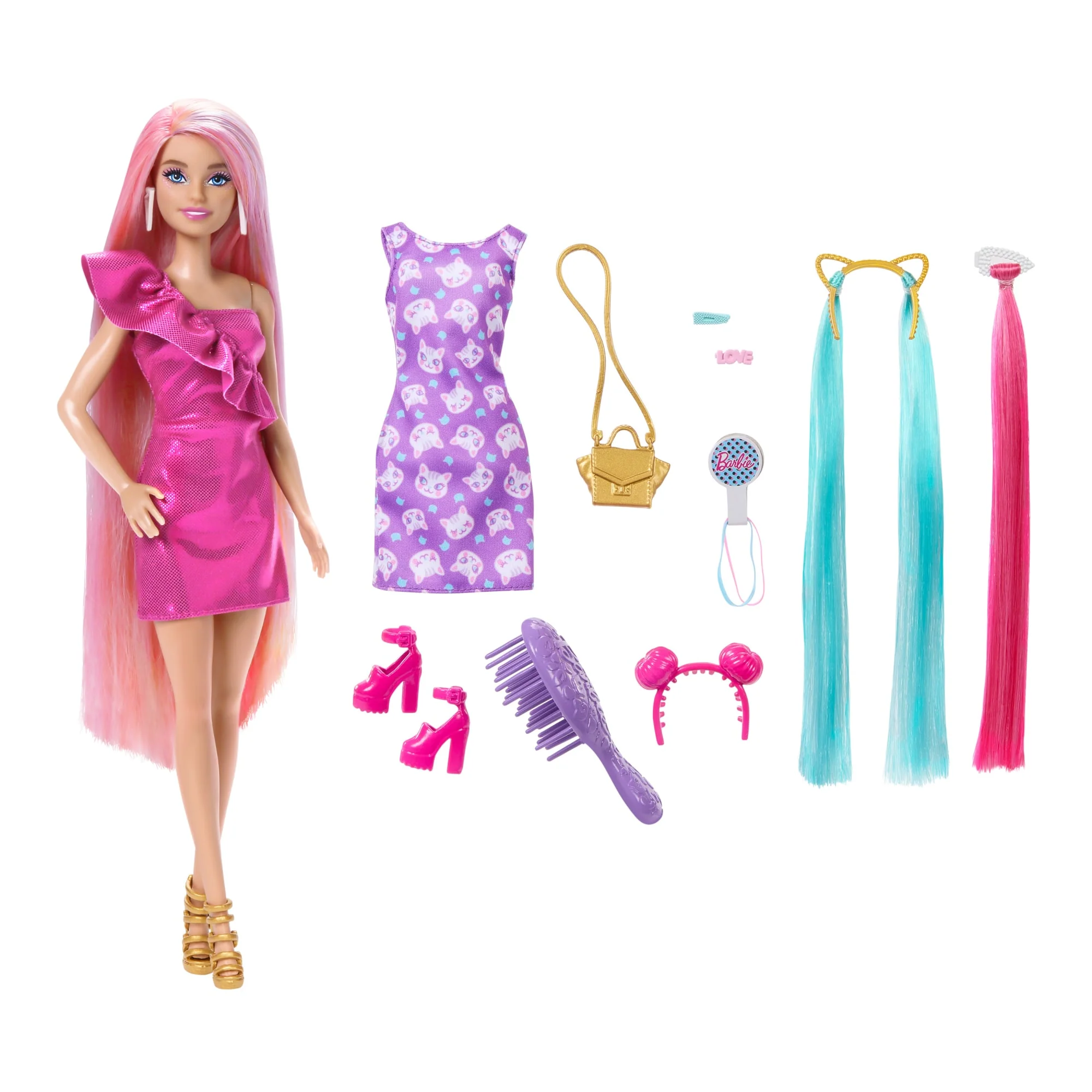 Barbie®-Fun&Fancyhair-Poupée Blonde et Accessoires de Coiffure - Image 3