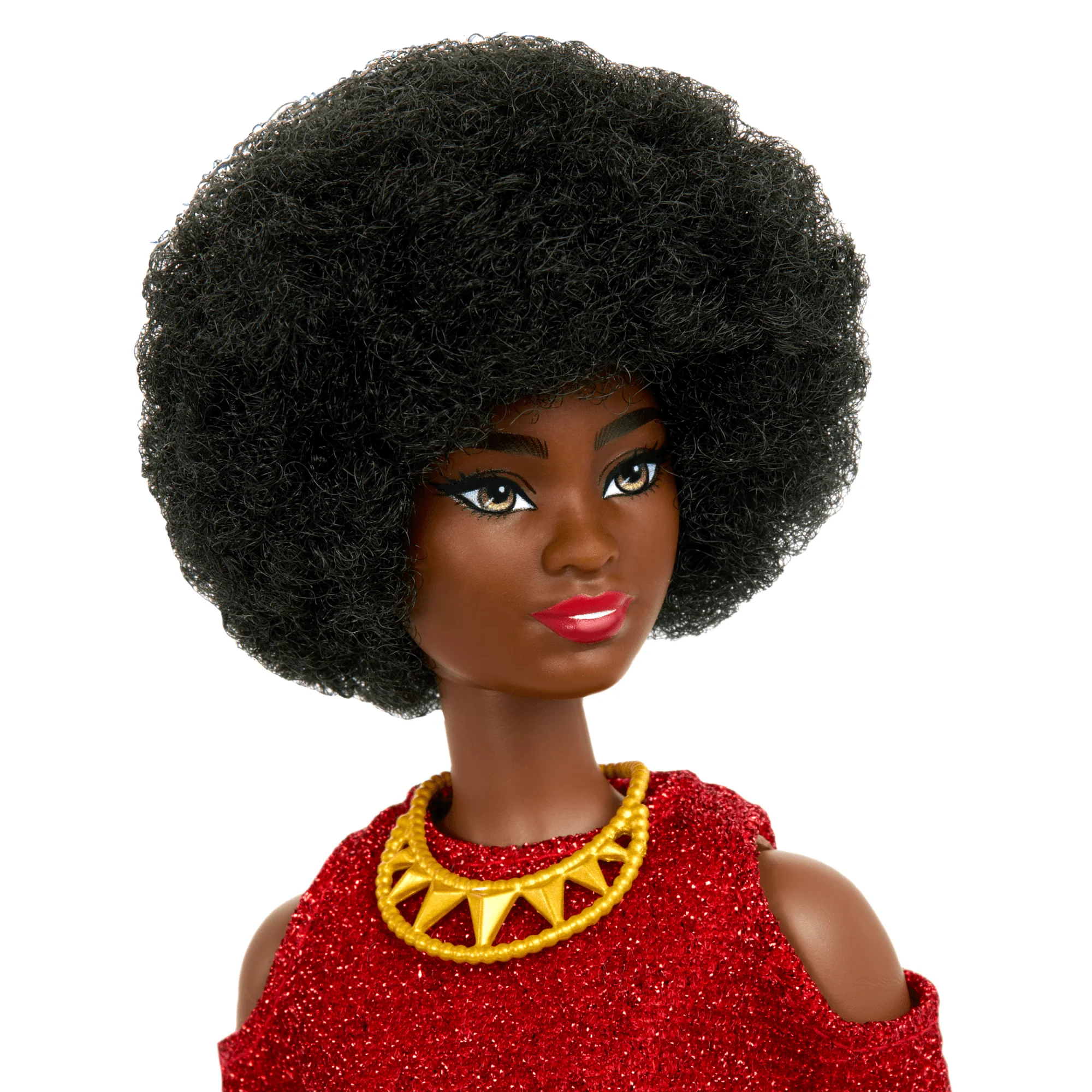 Barbie  Fashionistas  65E Anniversaire  Poupée221, Cheveux Noirs - Image 3