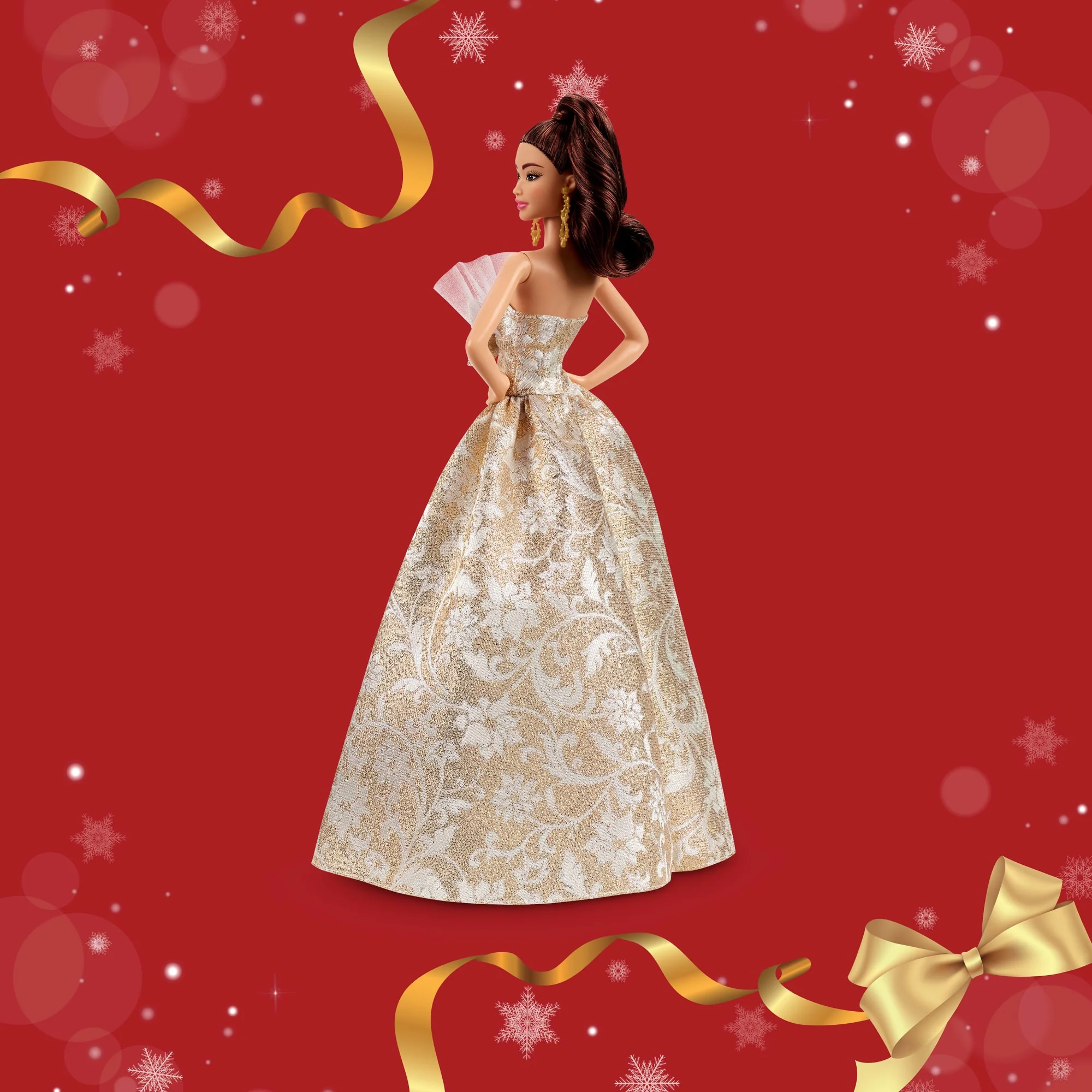 Barbie® Poupée Joyeux Noël 2025 - Image 5