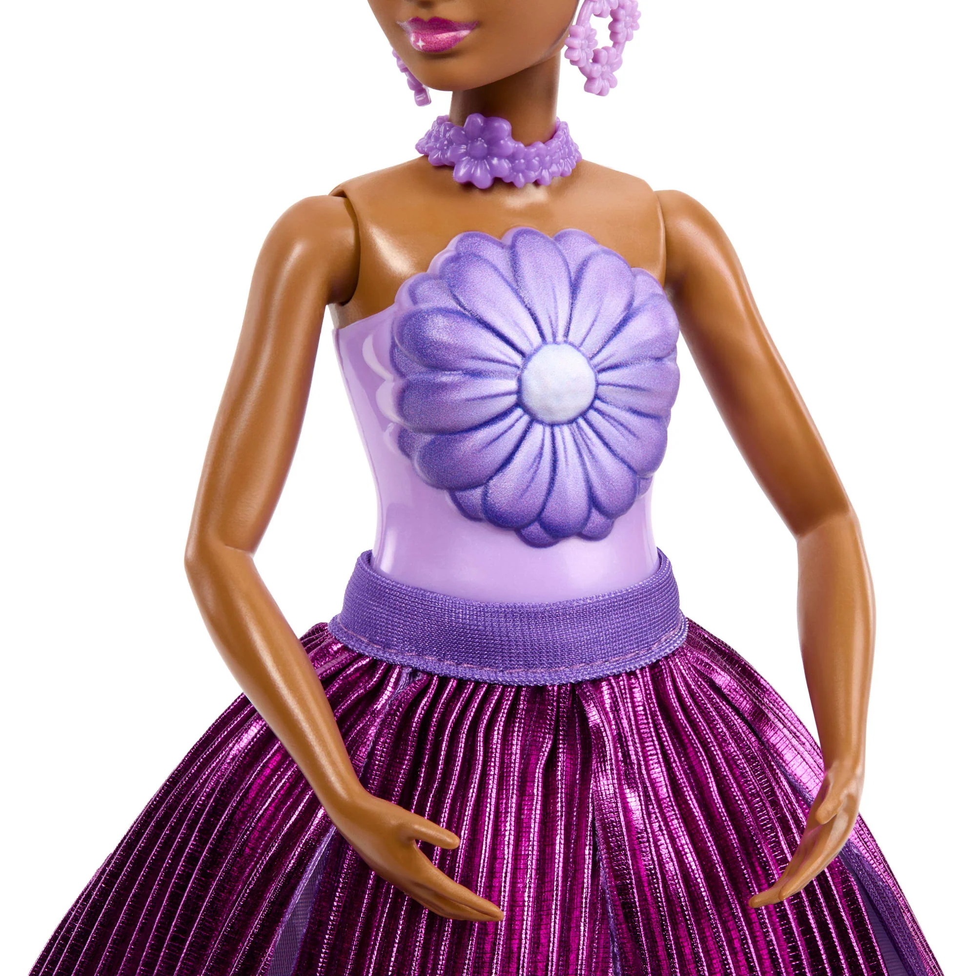 Barbie®-Poupée Pétals Pop Violette et Accessoires - Image 4