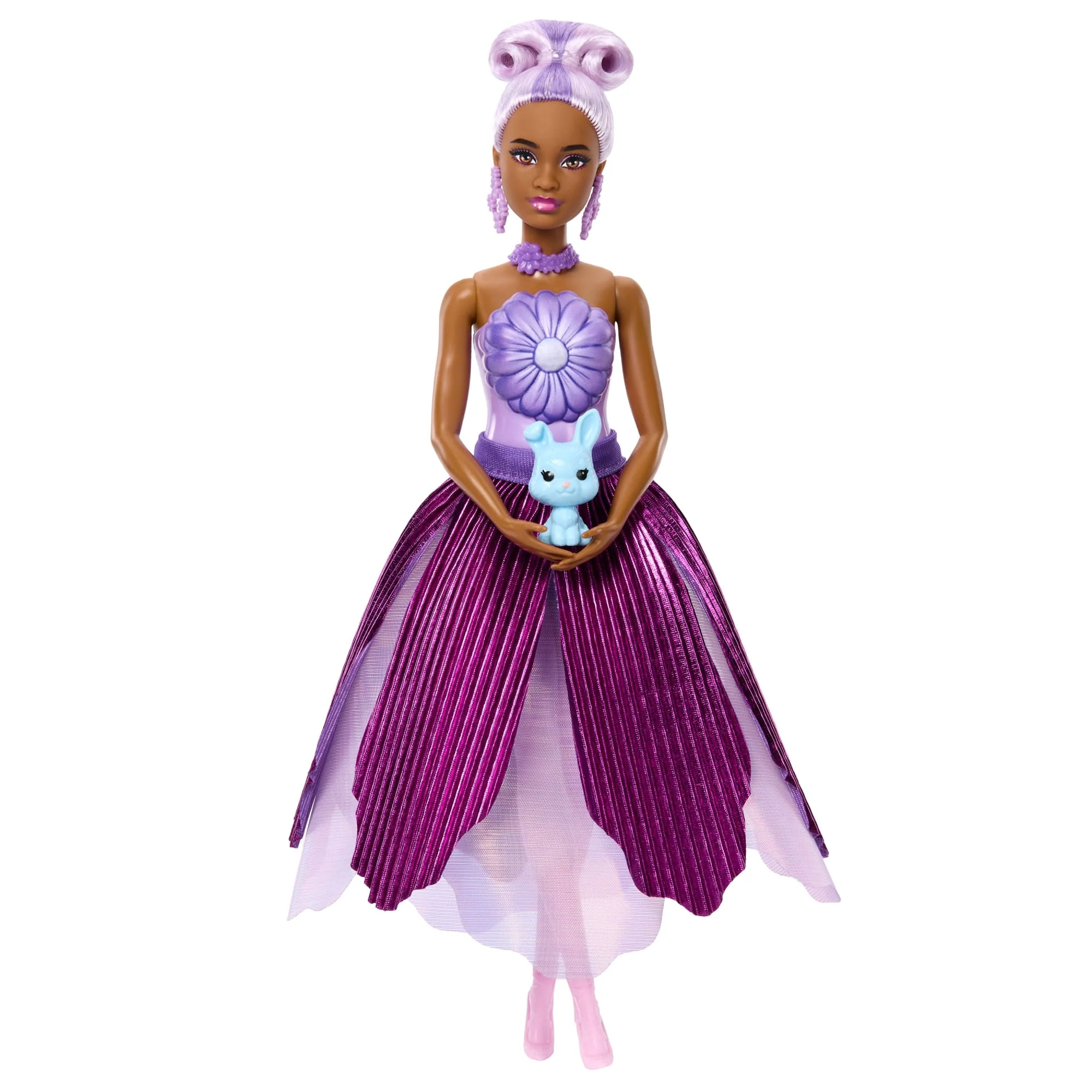 Barbie®-Poupée Pétals Pop Violette et Accessoires - Image 5