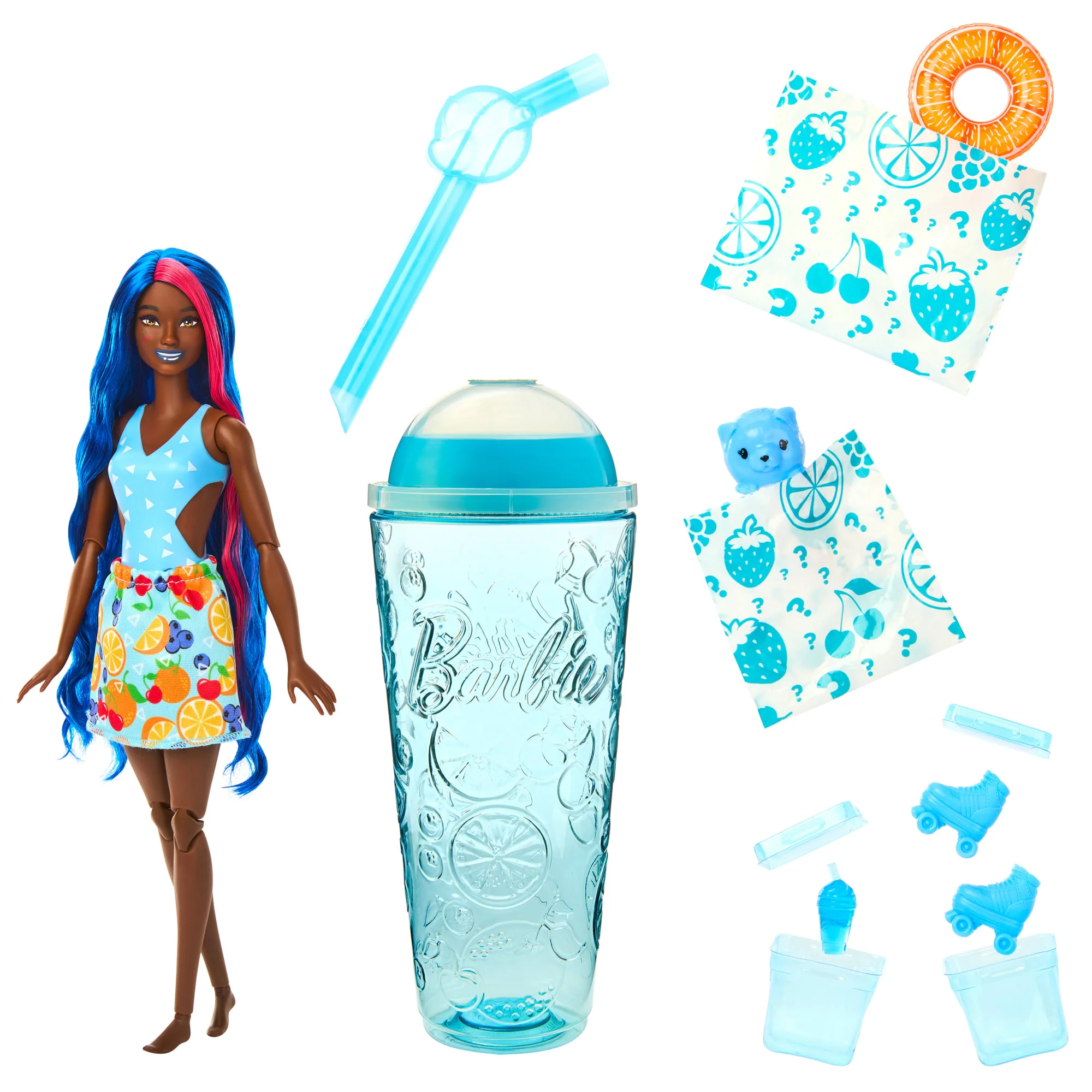 Barbie-Pop Reveal Série Fruit-Poupée Parfum Punch Avec 8 Surprises - Image 3
