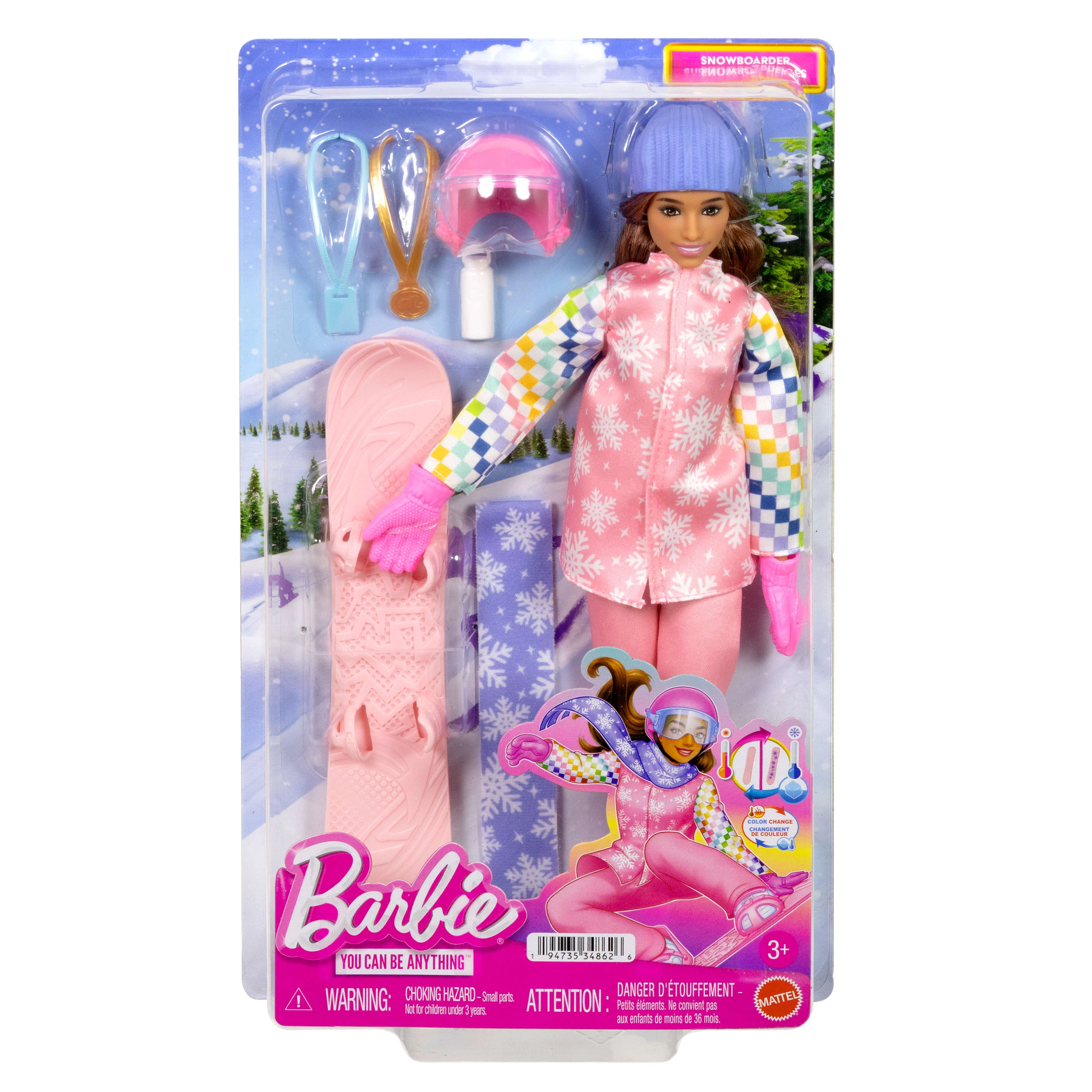 Barbie Profissões Boneca Deluxe Snowboarder - Image 6