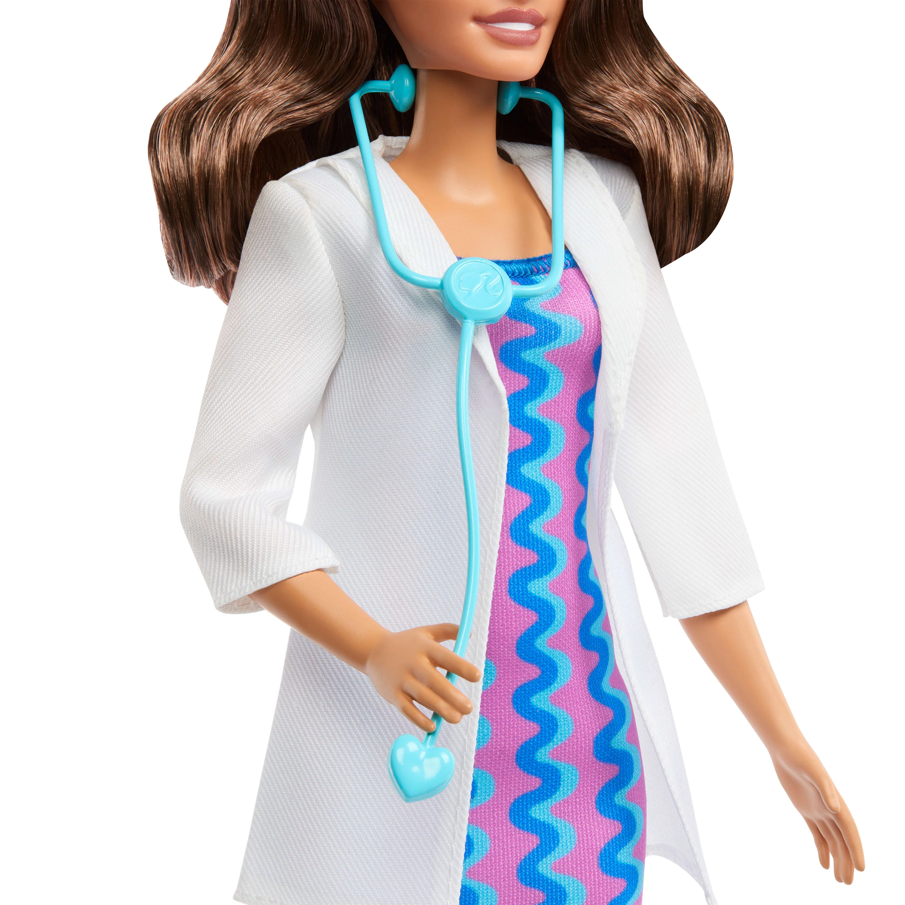 Barbie Profissões Boneca Doutora com Vestido Azul - Image 4