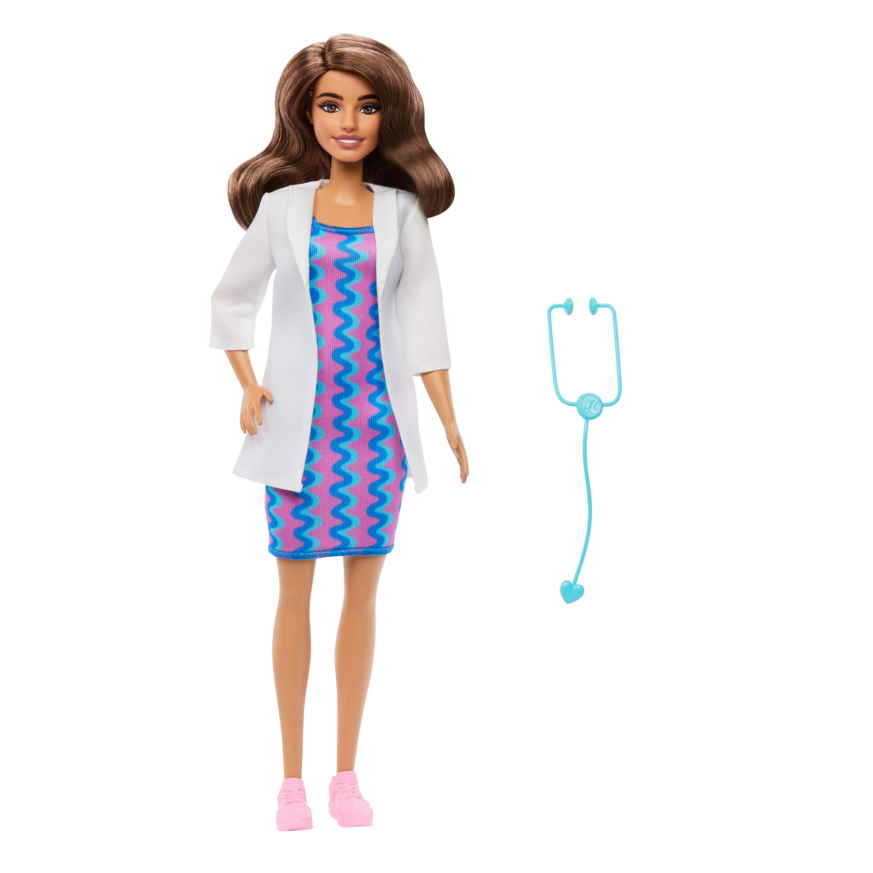 Barbie Profissões Boneca Doutora com Vestido Azul - Image 5