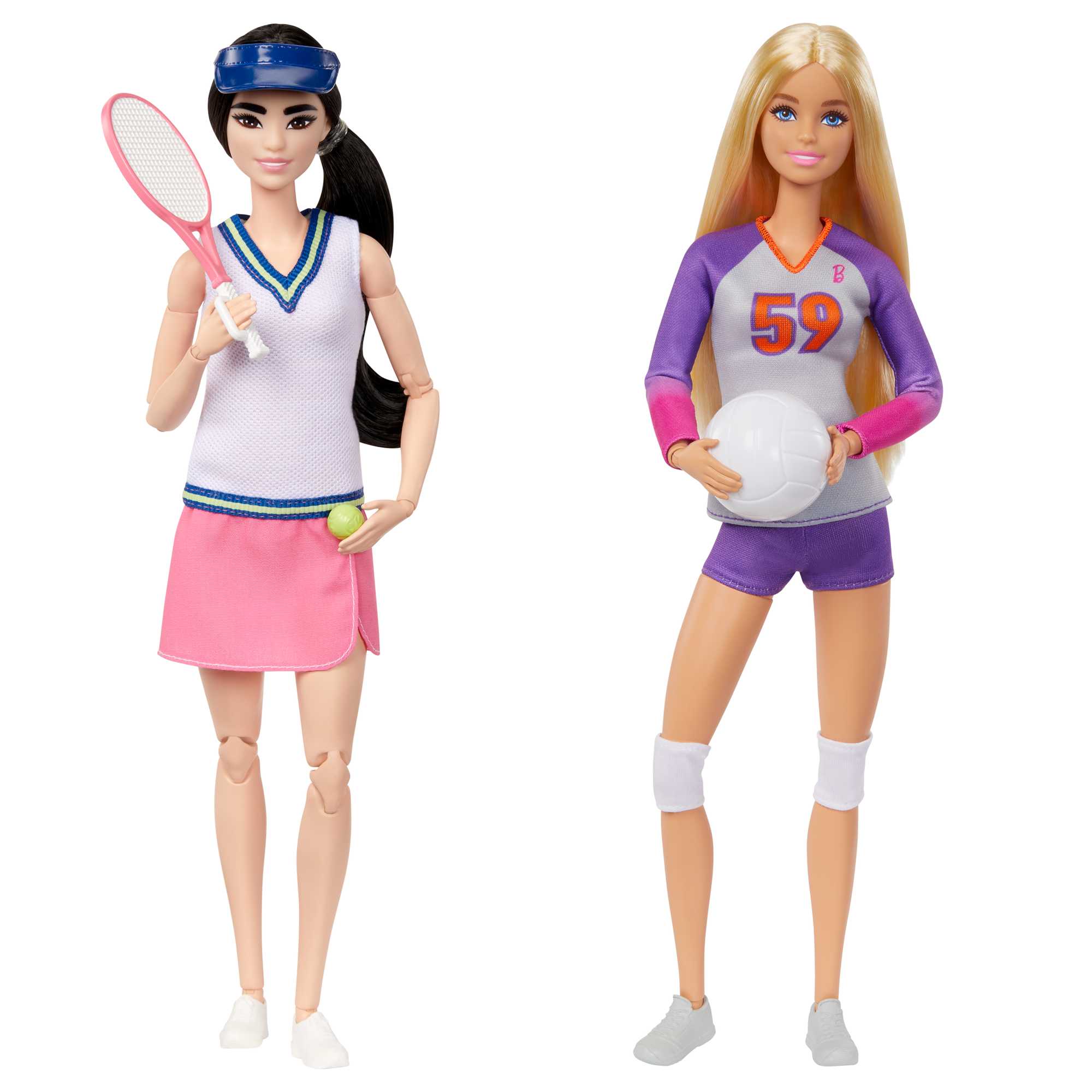 Barbie Profissões Boneca Esportistas