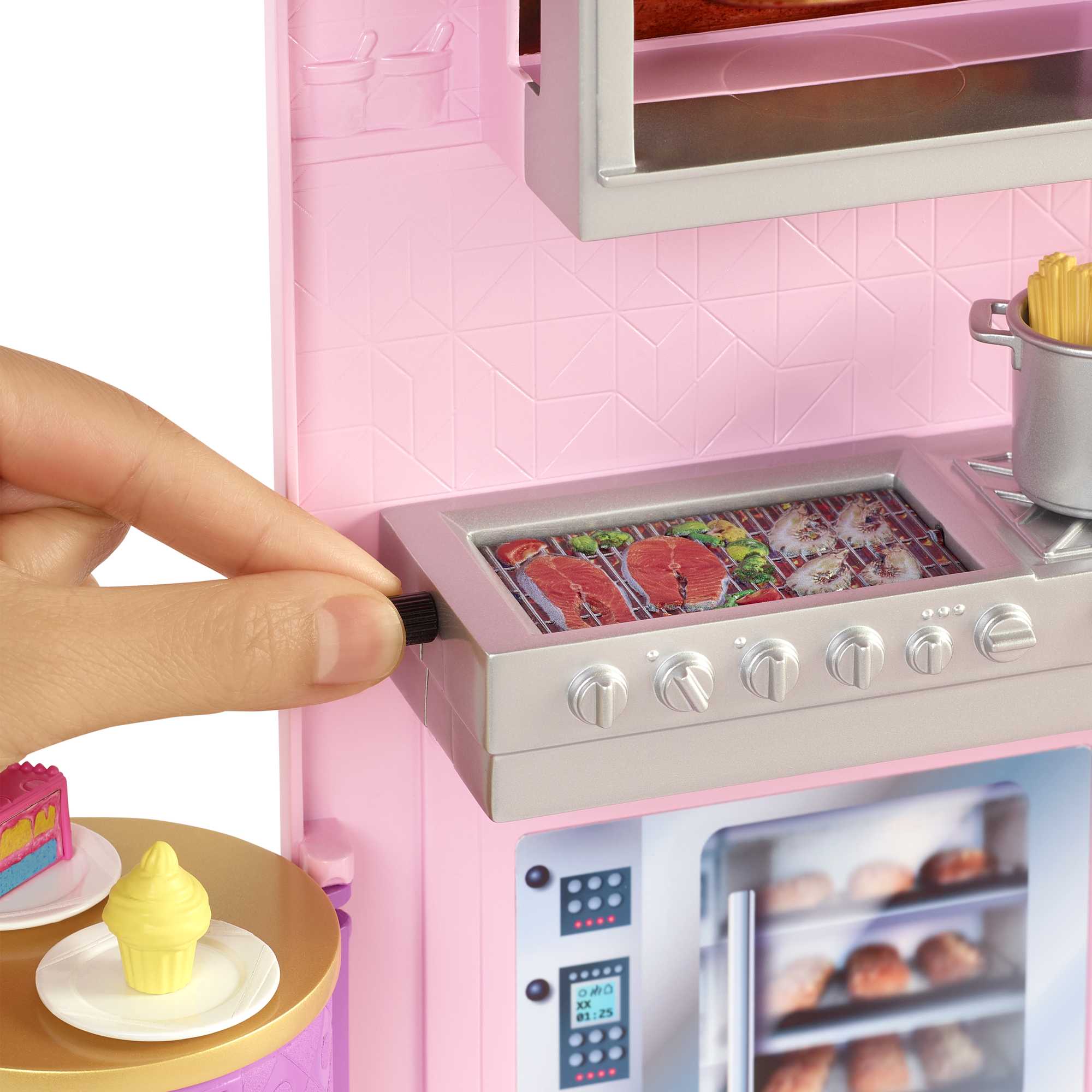 Barbie® Restaurant de Barbie + poupée - Image 4