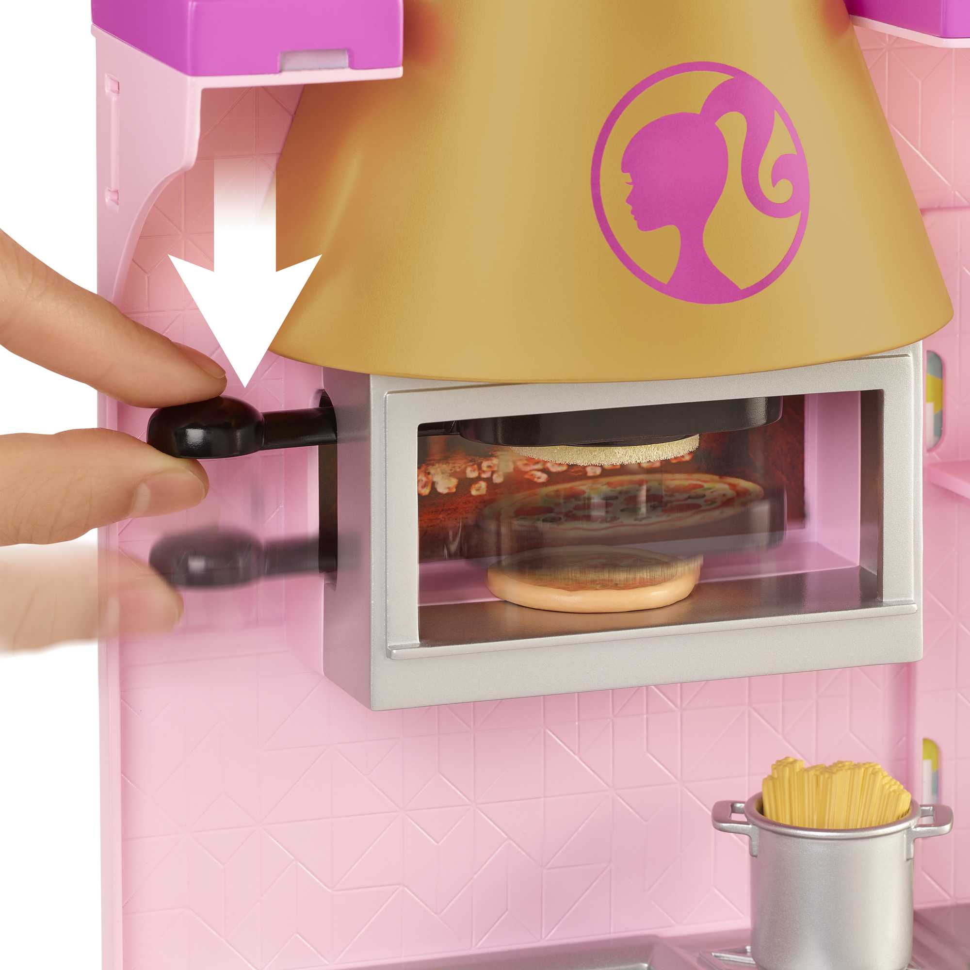 Barbie® Restaurant de Barbie + poupée - Image 5