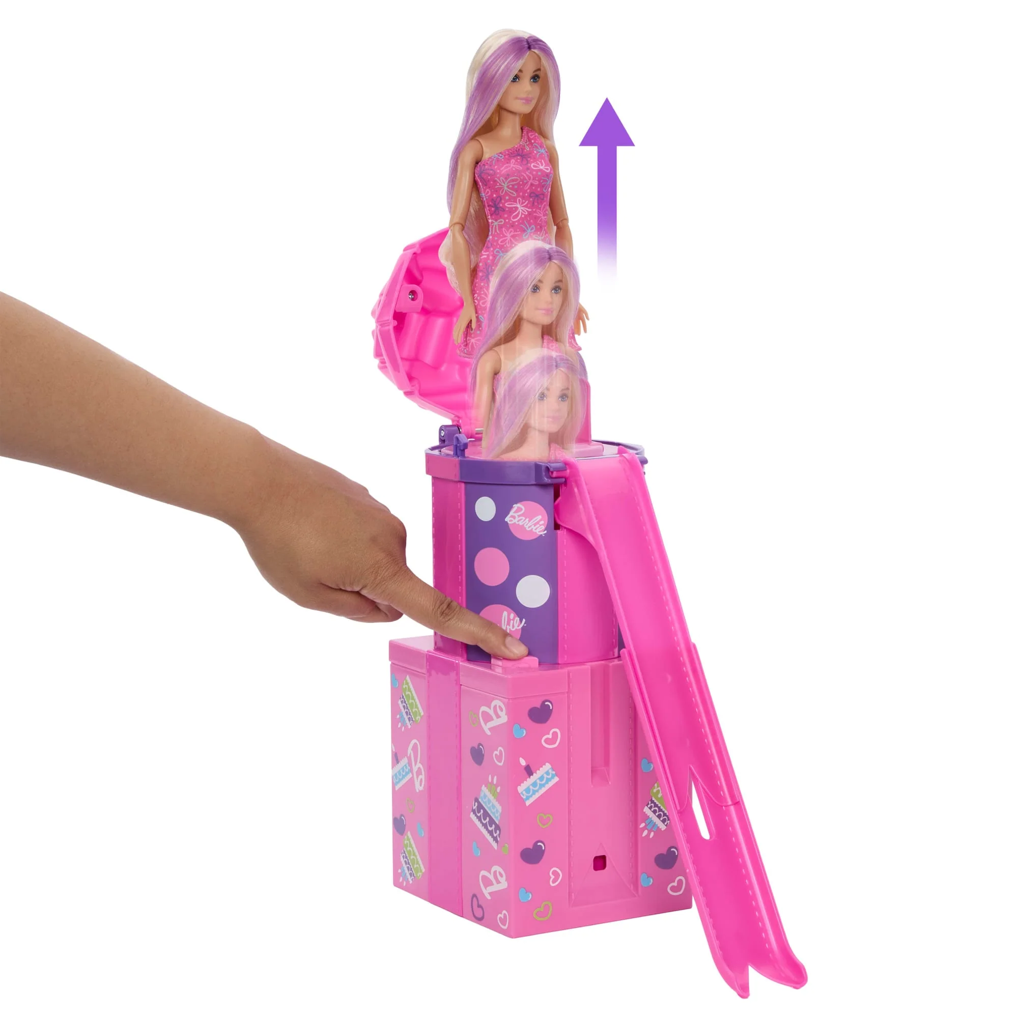 Barbie Rise & Surprise Pet Birthday Series Doll & Accessories With Slide & Surprises - Image 5