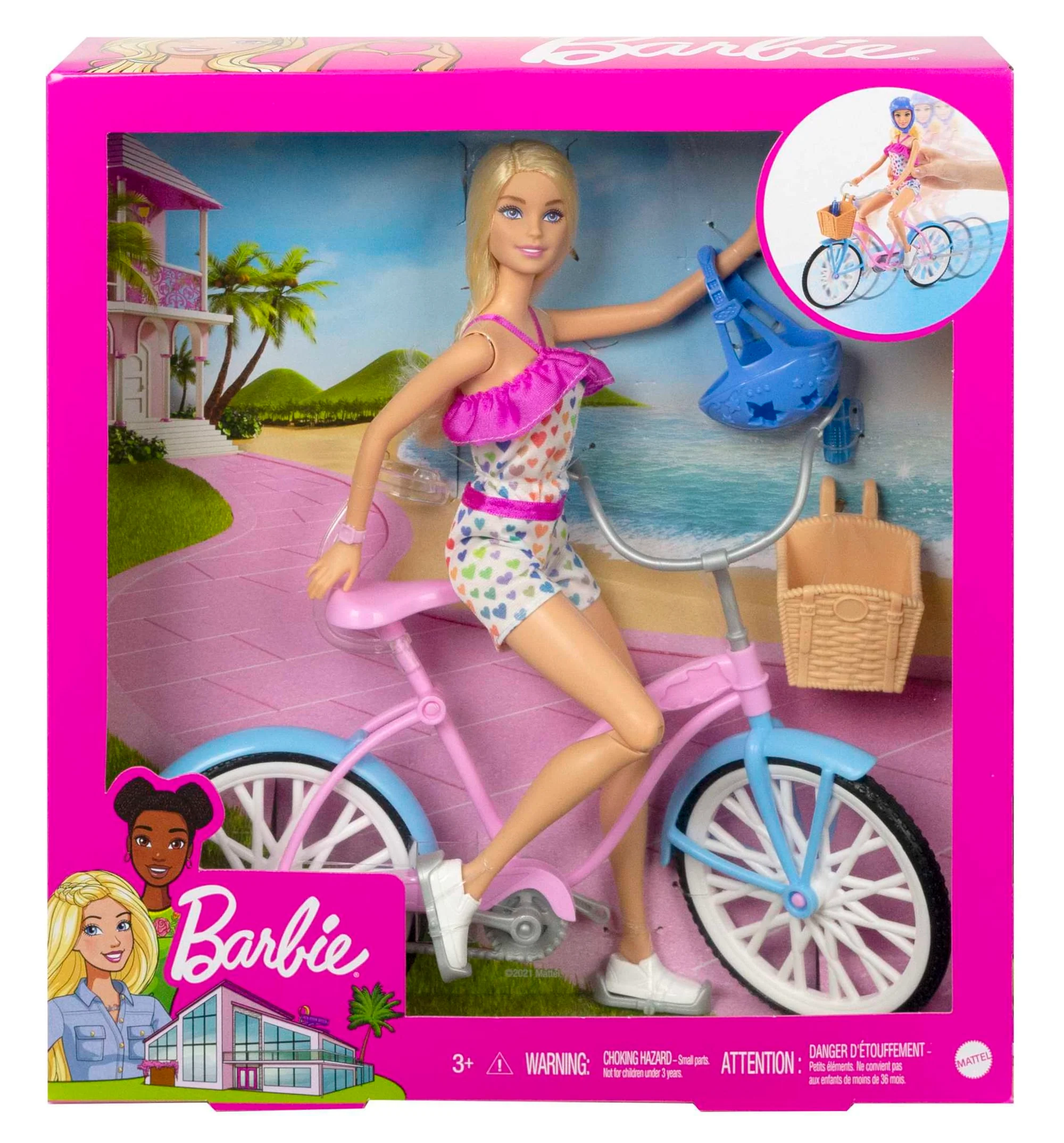 Barbie Set de Juego Bicicleta con Muñeca - Image 6