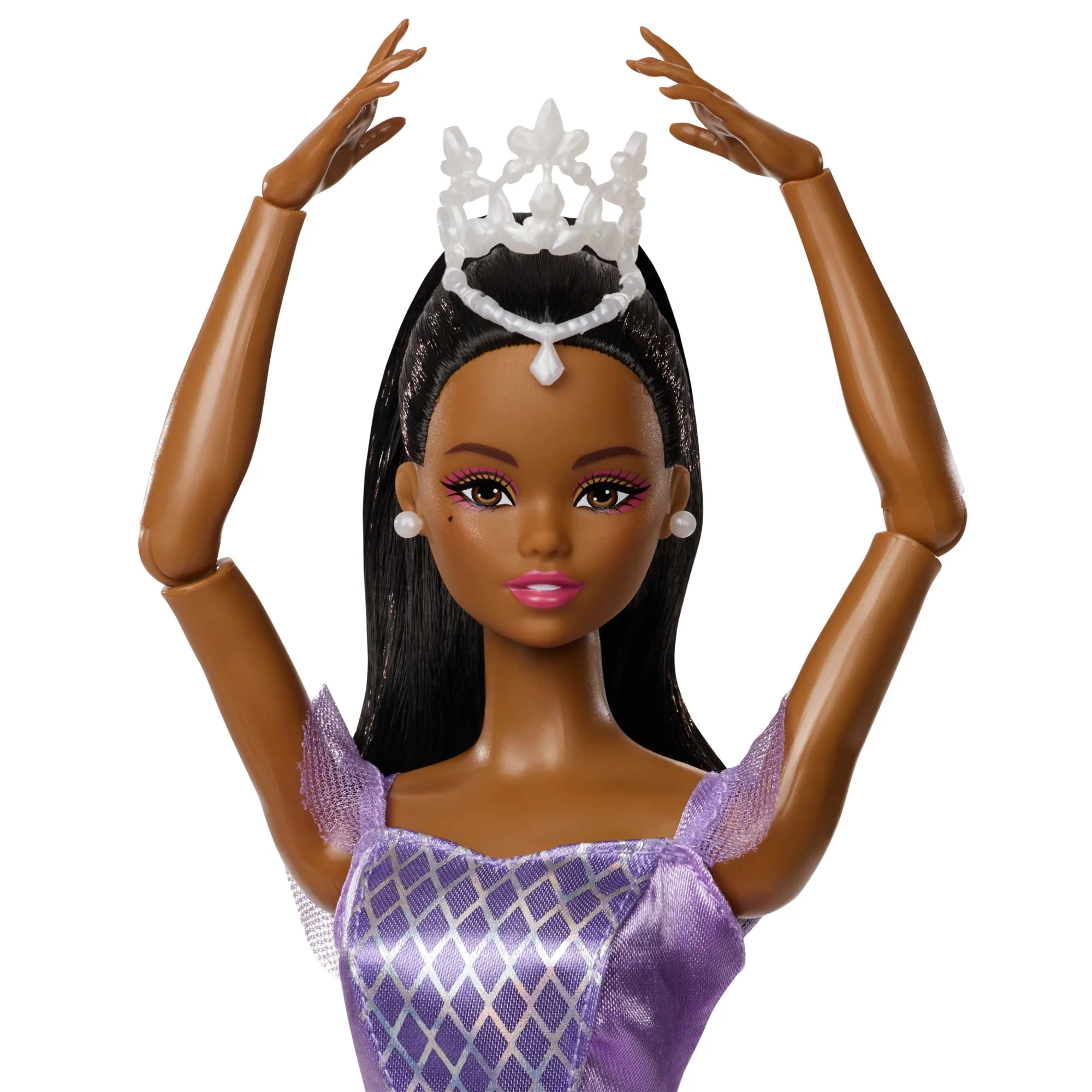 Barbie Signature Ballet Wishes Doll, Collectible Fashion Doll in Satiny, Purple Tutu - Image 2