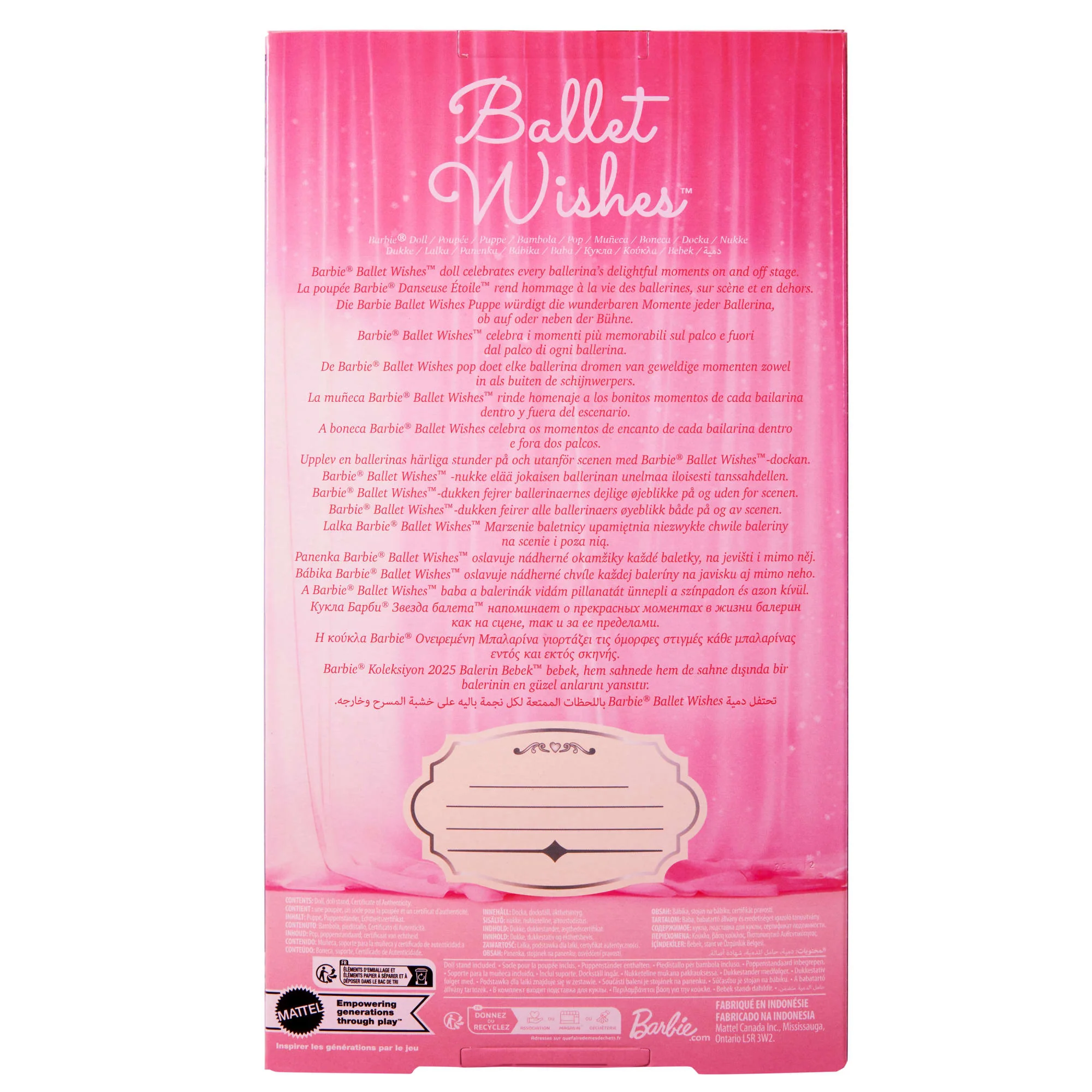 Barbie Signature Muñeca de Colección Ballet Wishes - Image 6