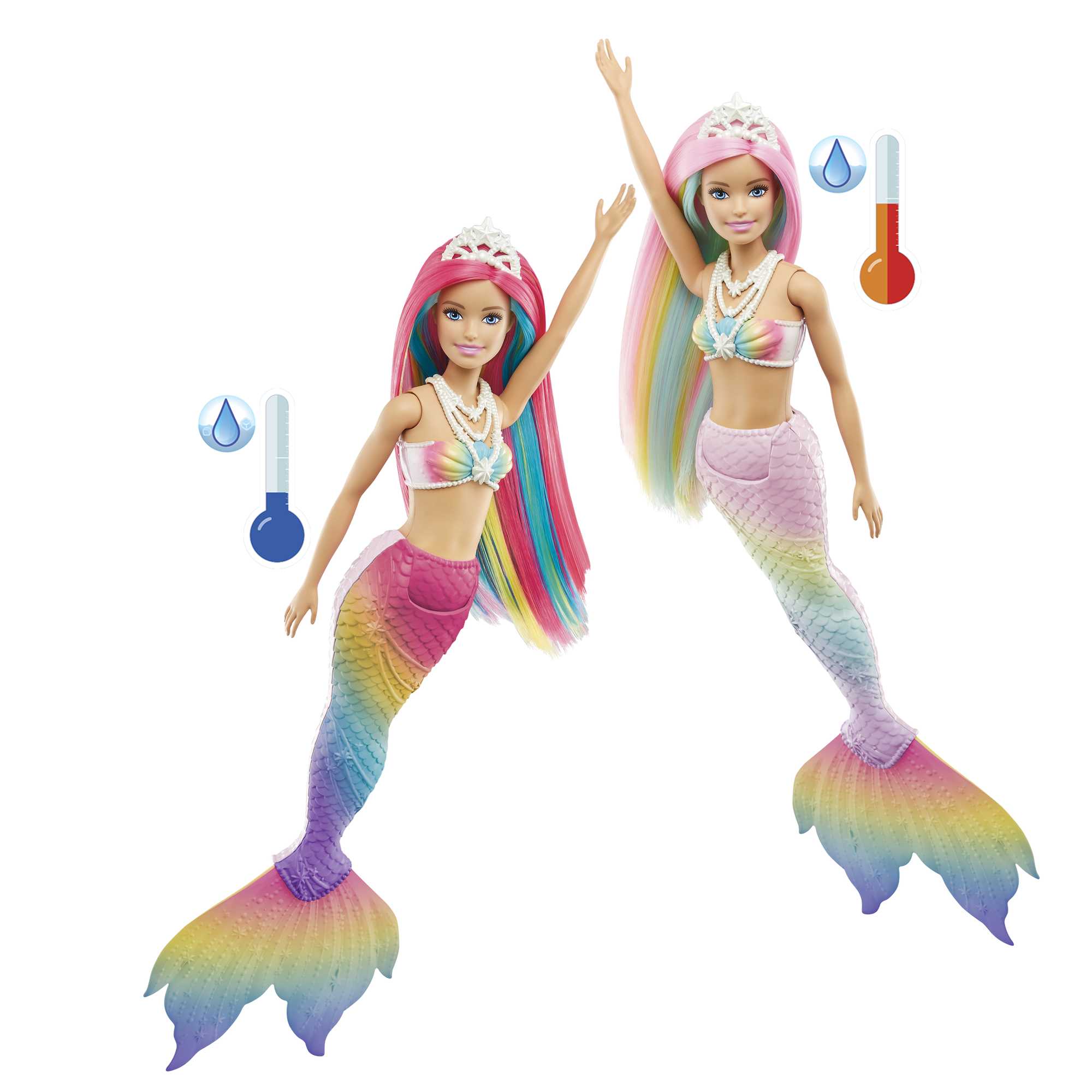 Barbie Sirène Magique Arc-en-Ciel - Image 3
