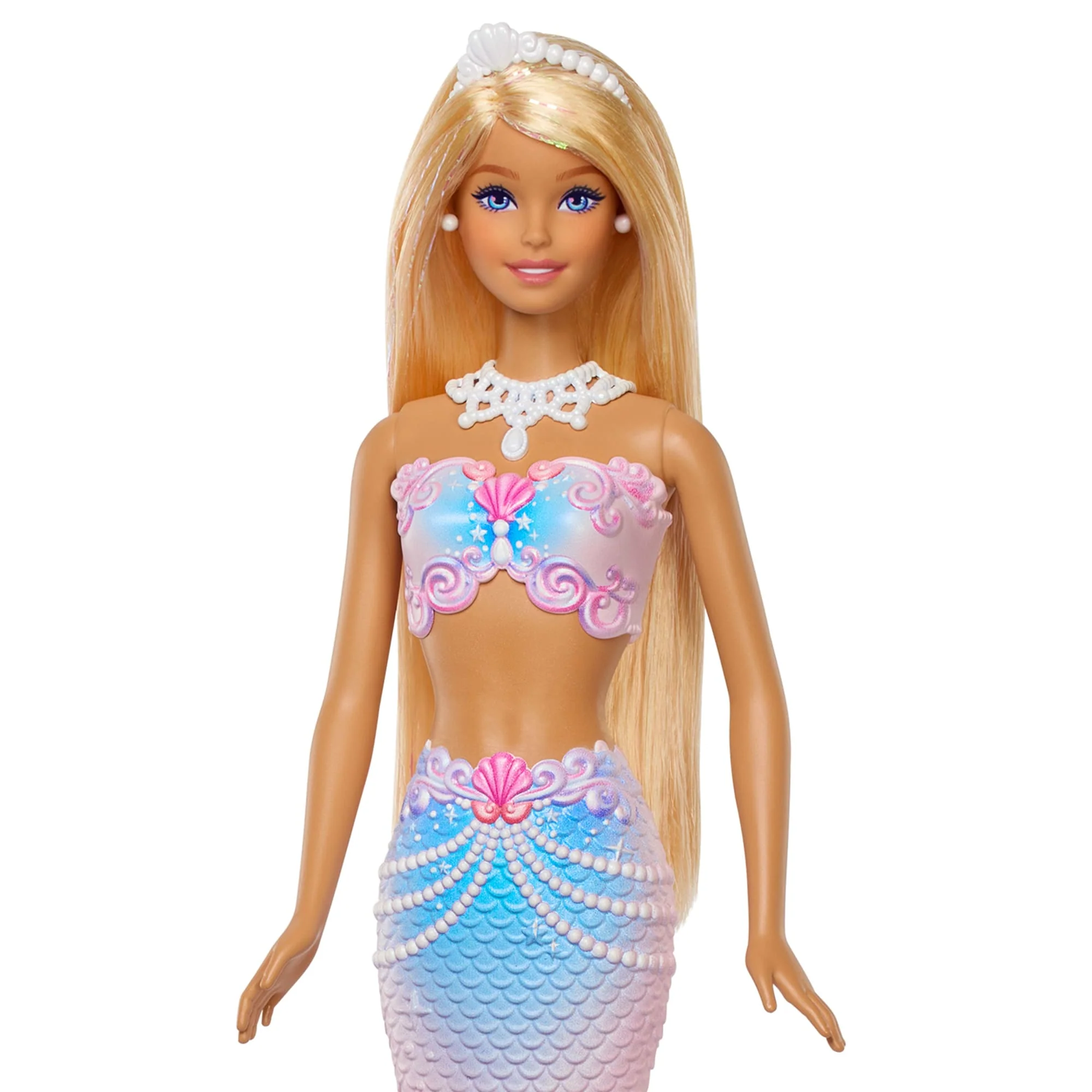 Barbie Sirène Scintillante à Bulles Avec Brosse - Image 5