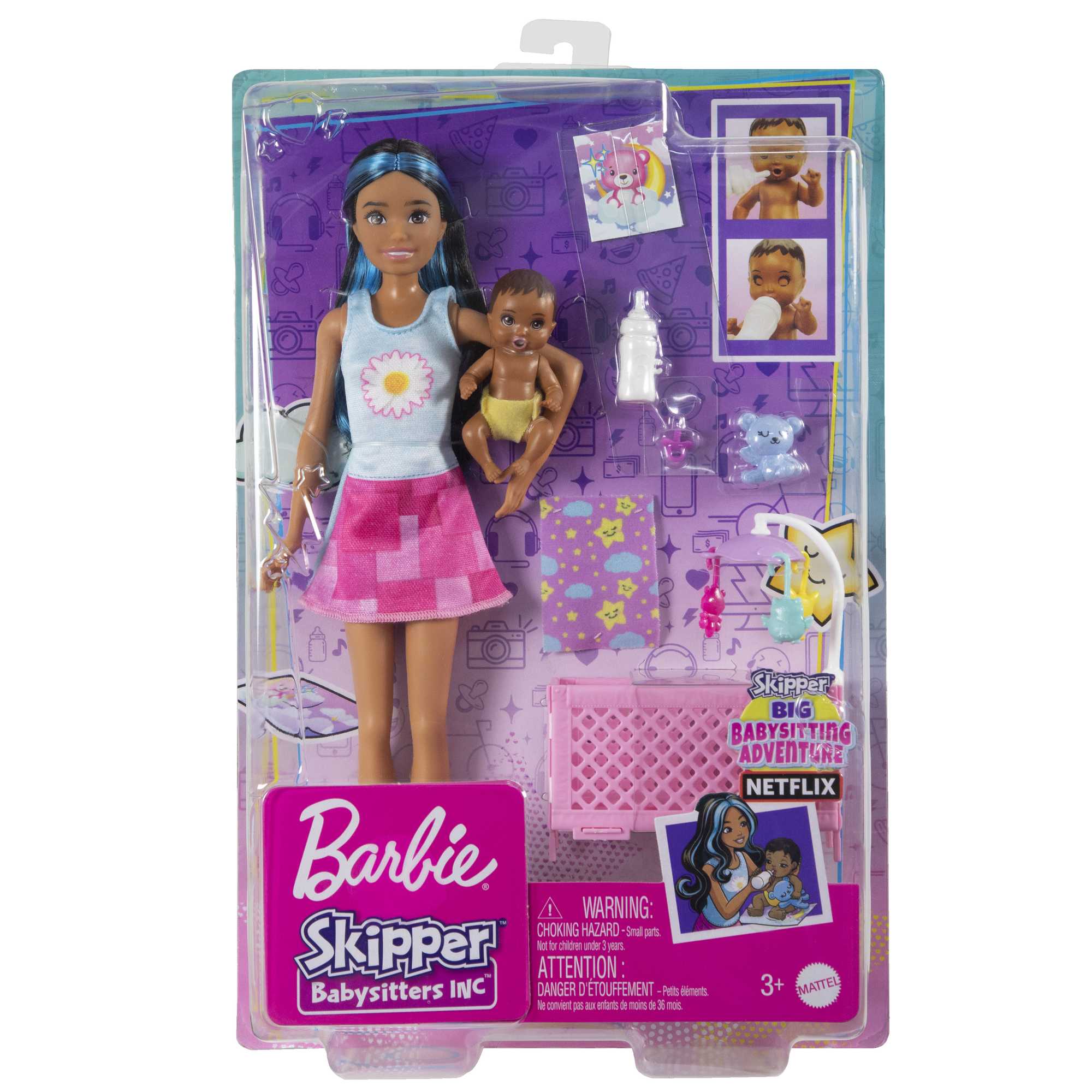 Barbie®-Skipper Baby-Sitter-Coffret Poupée et Accessoires - Image 6