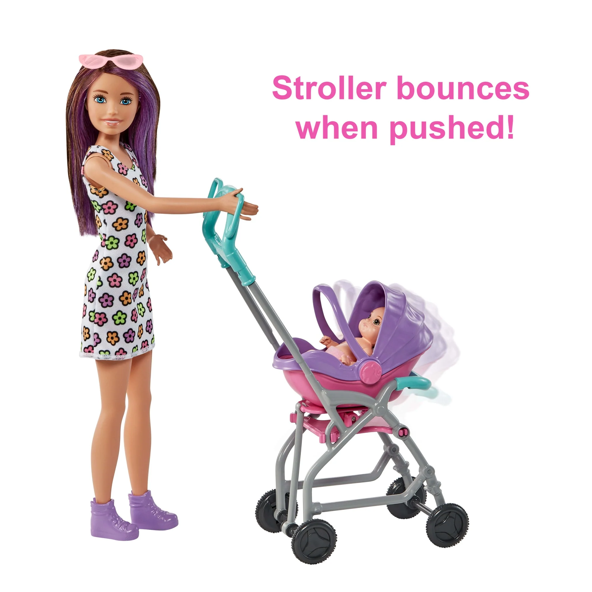 Barbie Skipper Babysitters Inc. Doll & Stroller Playset, For 3 Years & Up - Image 3
