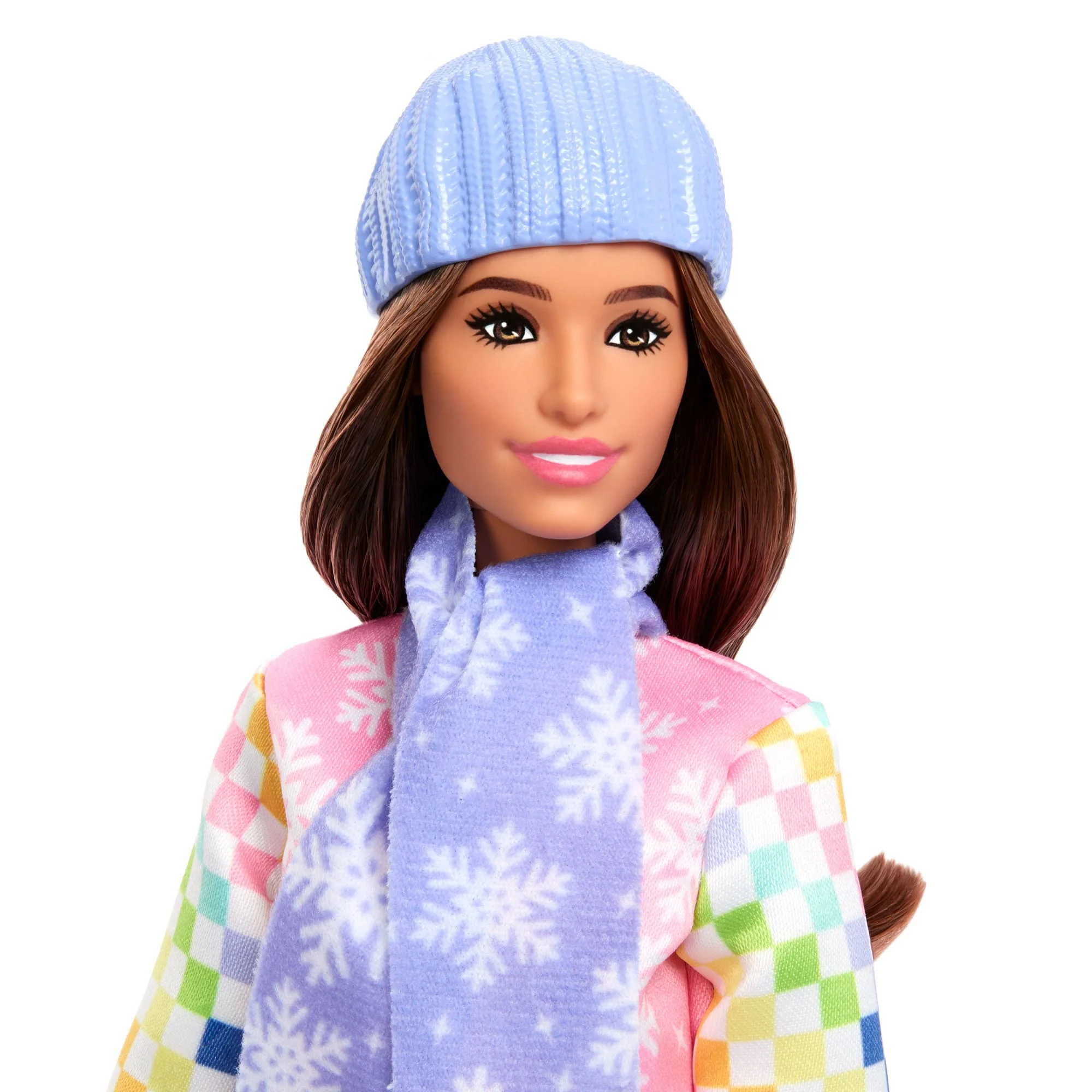 Barbie Careers Snowboarder Doll in Pink Jacket With 10+ Accessories including Color-Change Snowboard - Image 3