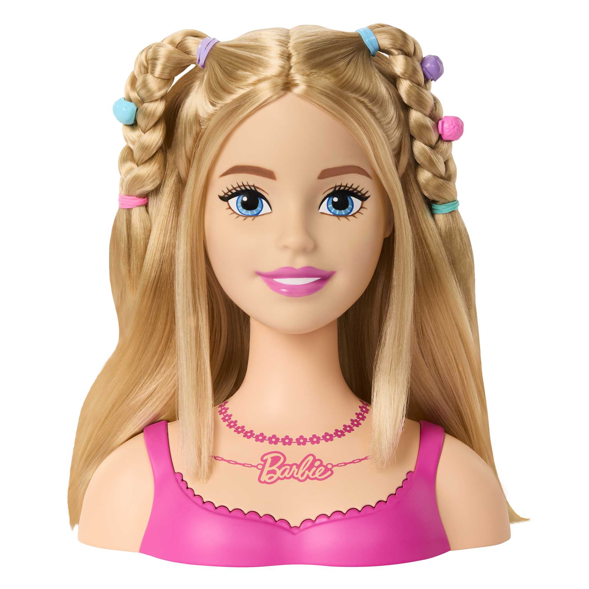 Barbie Tête à Coiffer, Cheveux Blonds, 20 Accessoires Colorés - Image 4