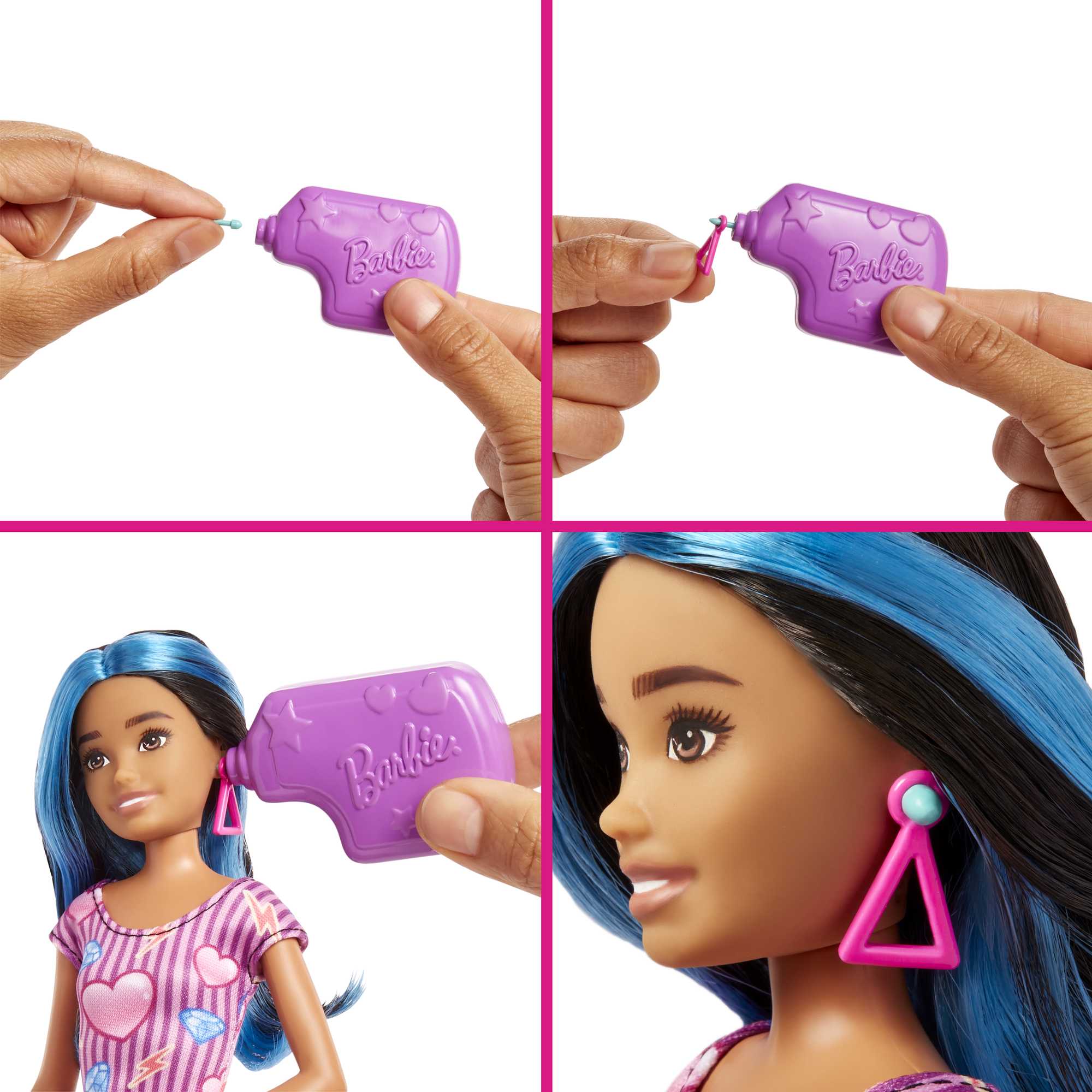 Barbie Toys, Skipper Doll And Ear-Piercer Set With Piercing Tool And Accessories, First Jobs - Image 2