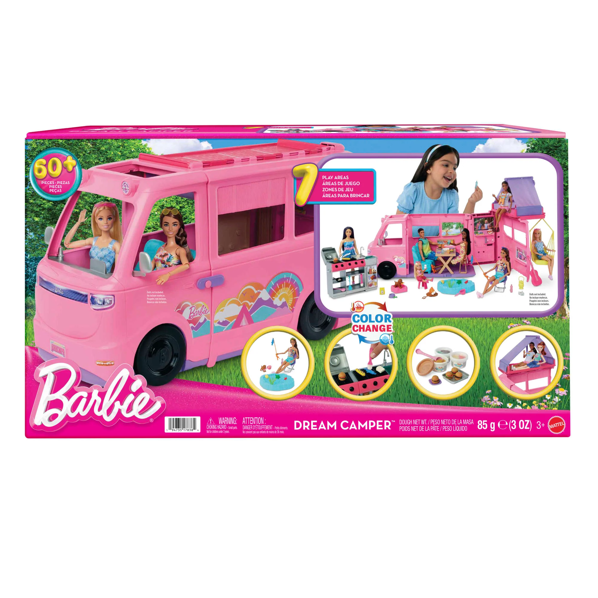Barbie Vehículo para Muñecas Cámper de los Sueños - Image 6