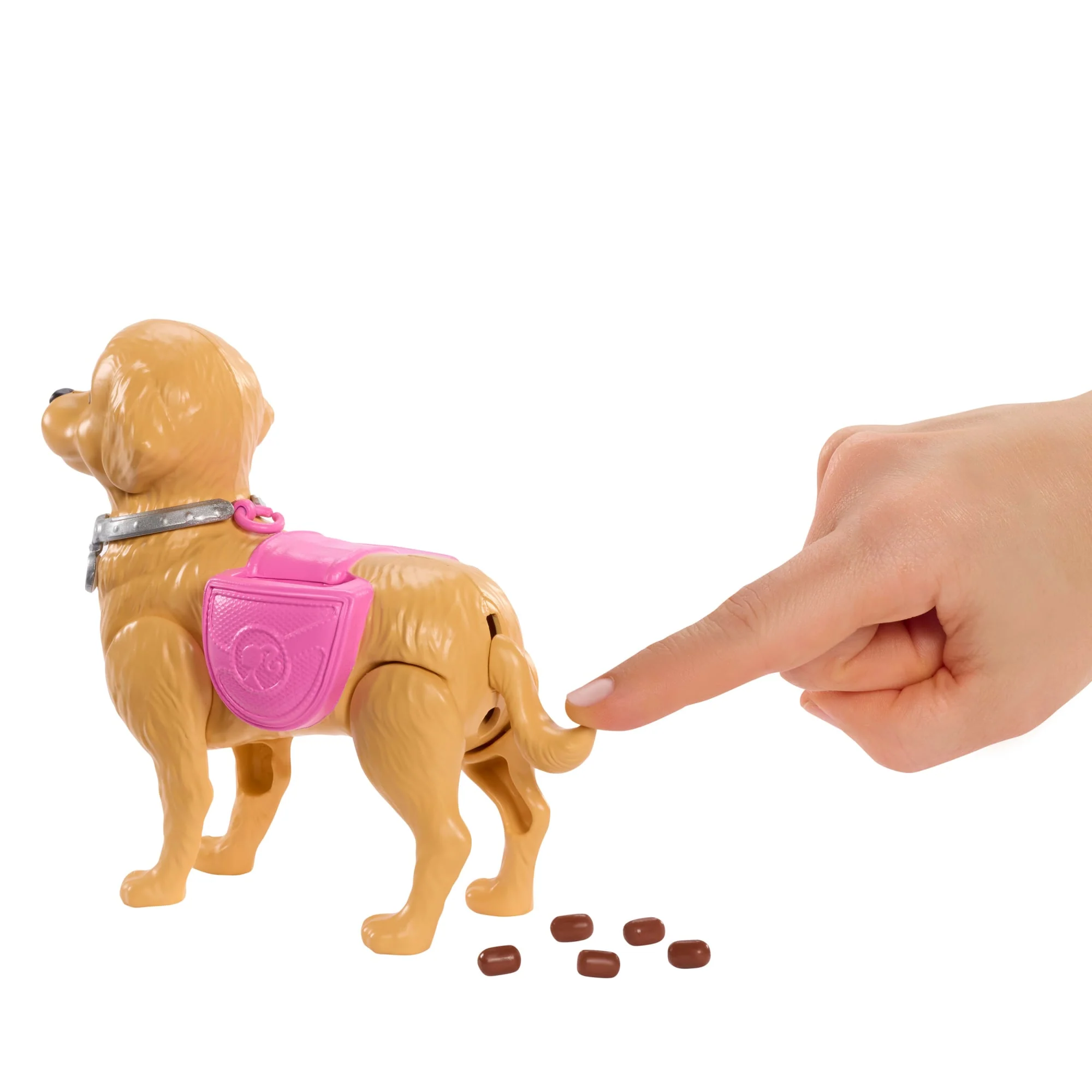 Barbie “Malibu” Walk & Potty Pup Toy Set, includes Doll, Walking Pet Dog With Potty Feature, & Accessories - Image 3
