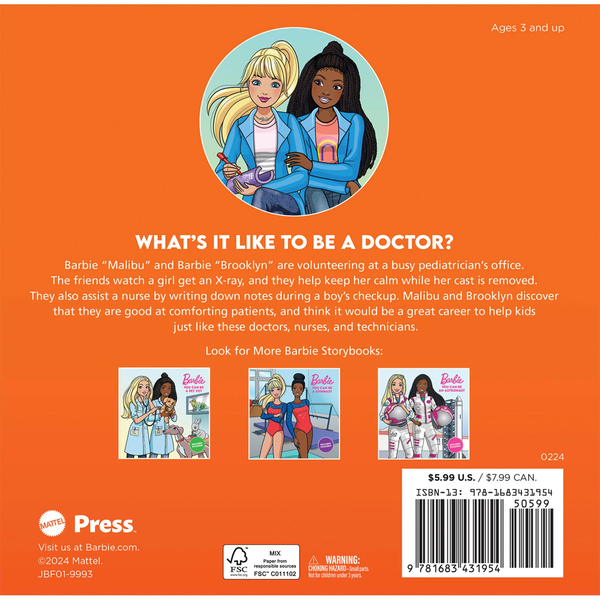 Barbie: You Can Be A Doctor - Image 2
