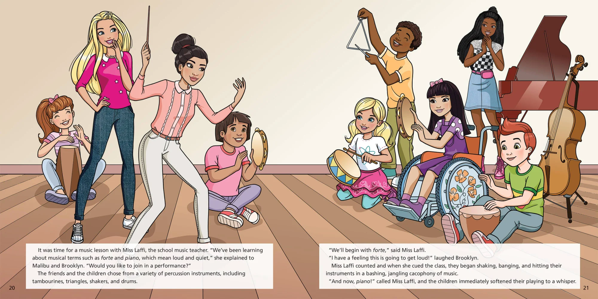 Barbie: You Can Be A Teacher, Paperback Book For Kids, Includes 2 Sticker Sheets - Image 3