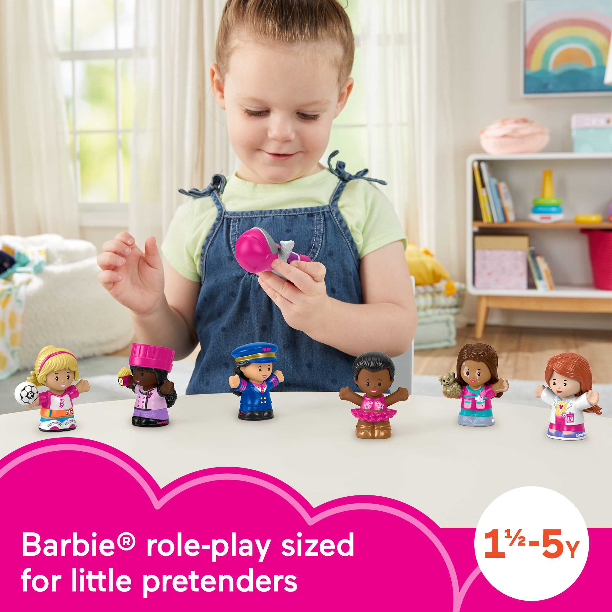 Barbie You Can Be Anything Figure Pack By Little People - Image 2