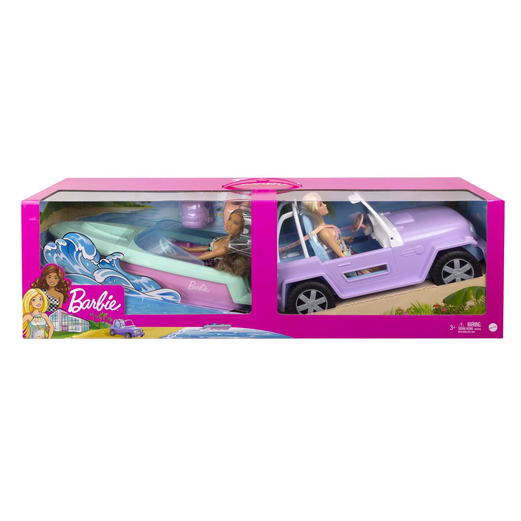 Barbie® Coffret Véhicules et Poupées - Image 6