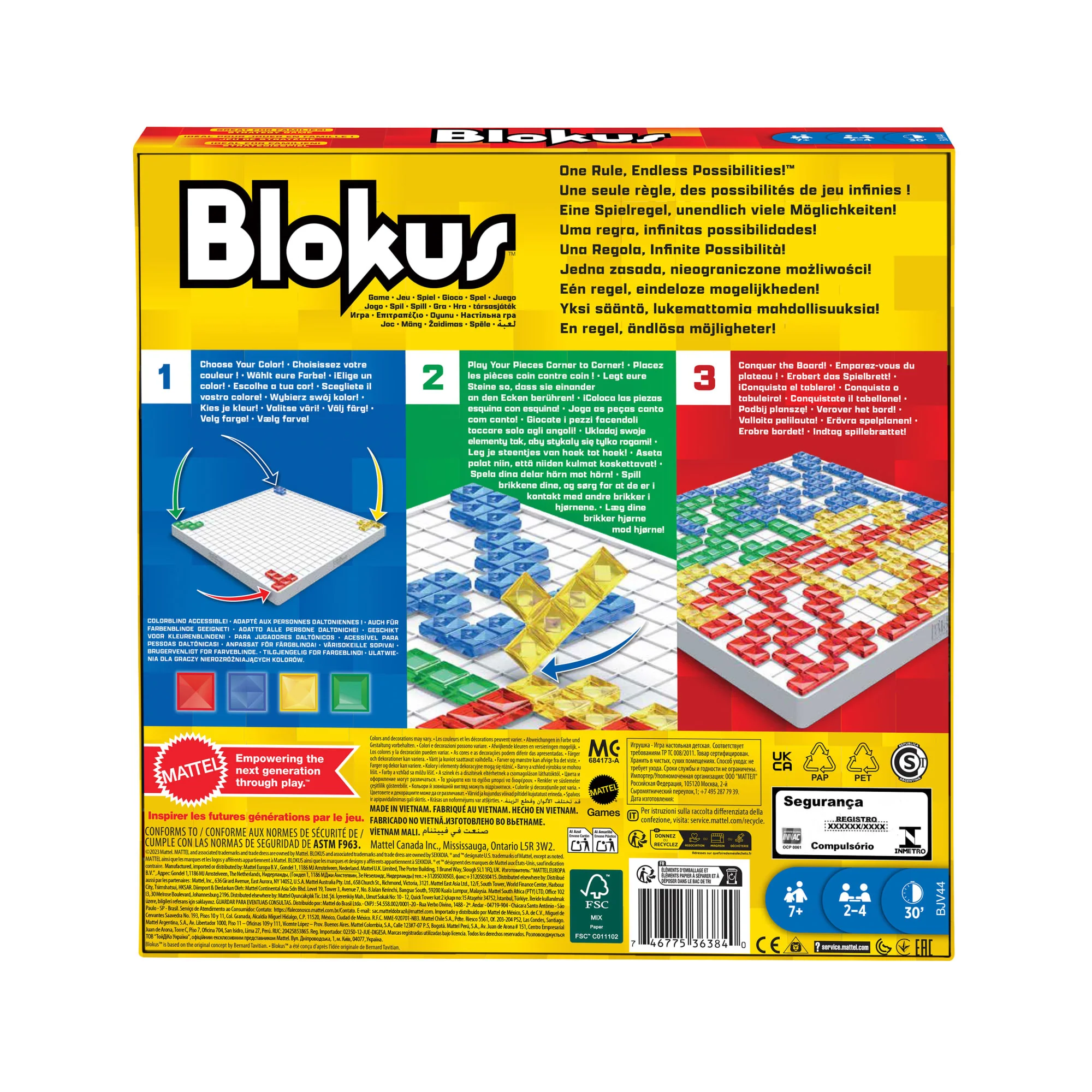 Blokus Strategy Board Game, Family Game For Kids & Adults With Colorful Pieces & Just One Rule - Image 6