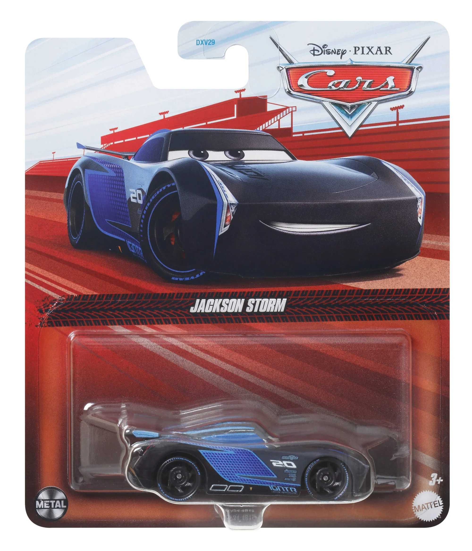 Carros da Disney e Pixar Diecast Veículo de Brinquedo Jackson Storm - Image 6