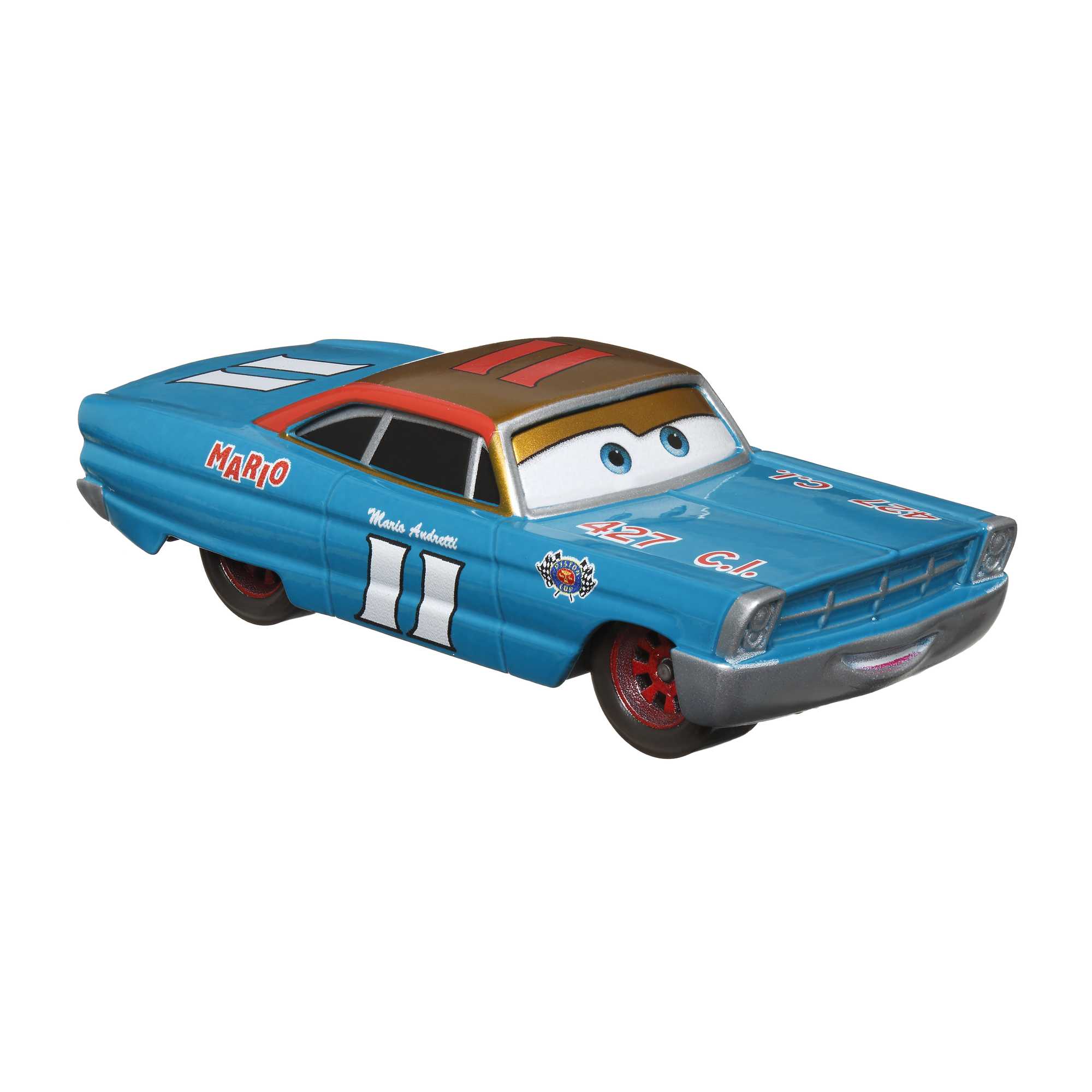 Carros da Disney e Pixar Diecast Veículo de Brinquedo Mario Andretti - Image 3