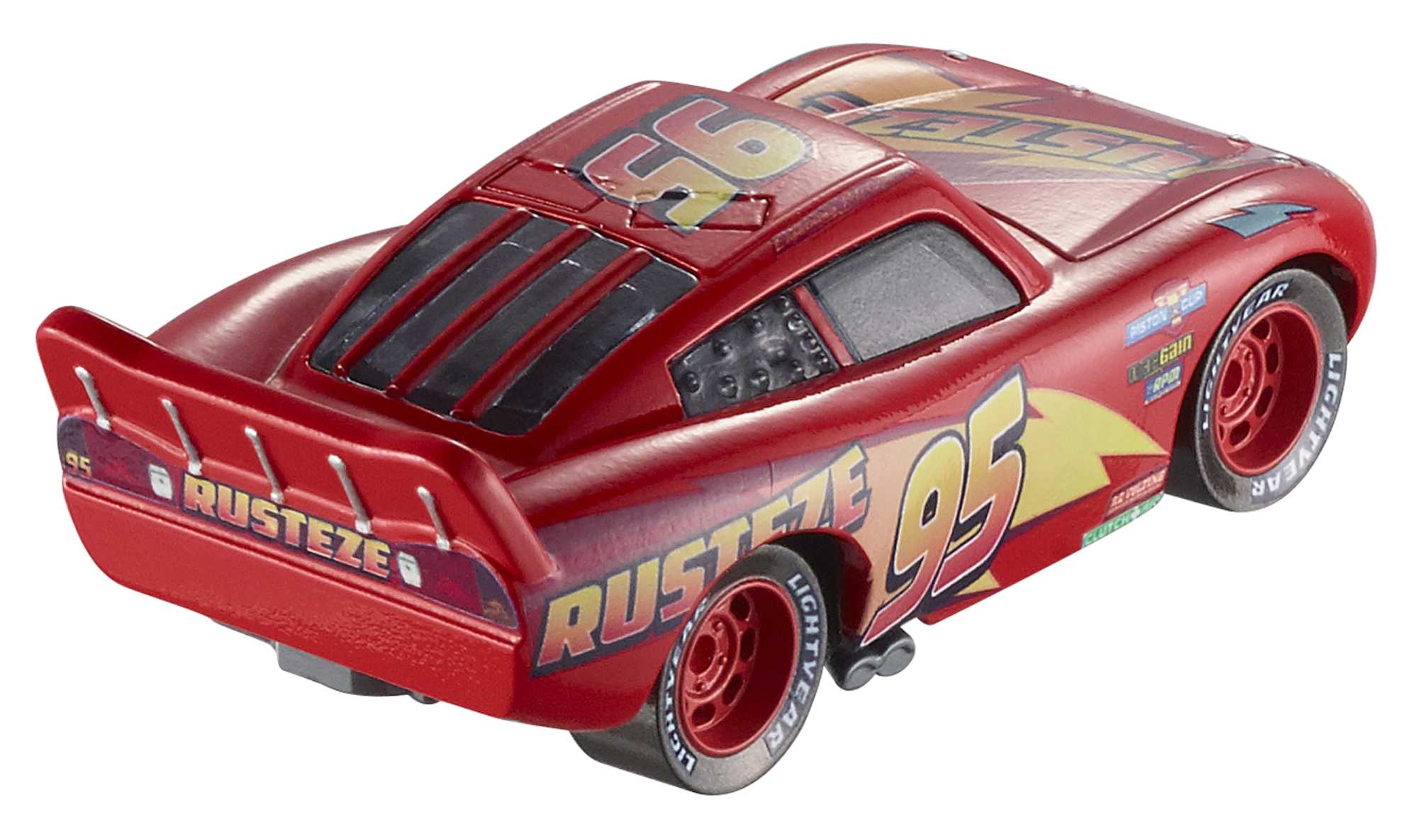 Carros da Disney e Pixar Diecast Veículo de Brinquedo Relâmpago McQueen Rusteze - Image 3