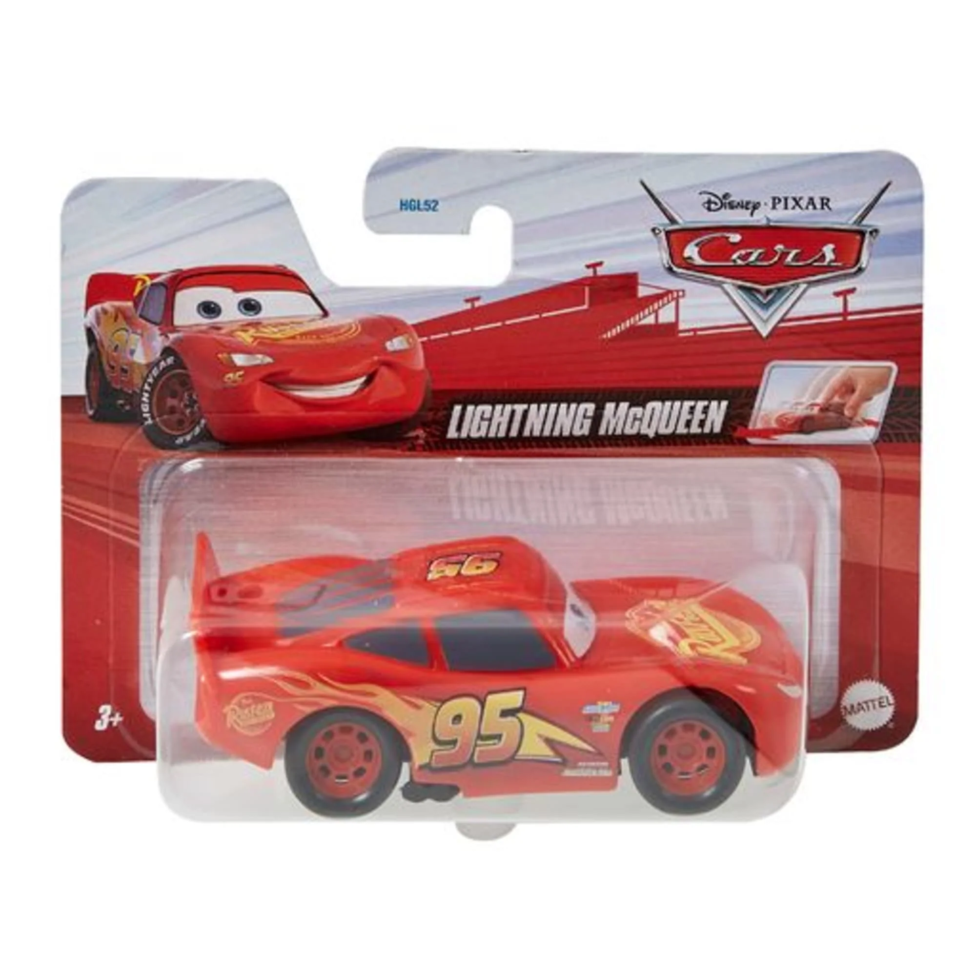 Carros da Disney e Pixar Pullback Veículo de Brinquedo Relâmpago McQueen - Image 6