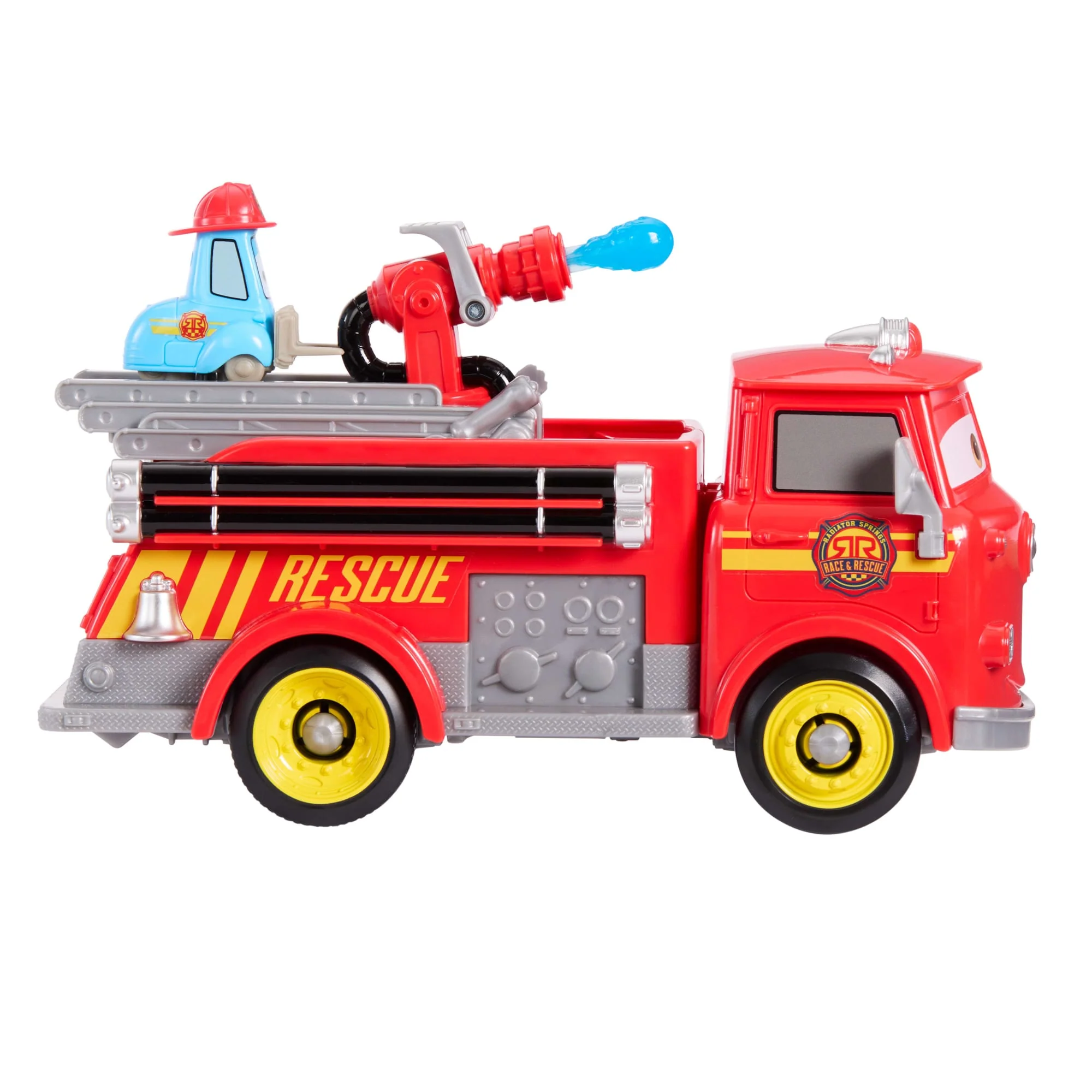 Cars Coffret Camion de Pompier Red& Guido Course de Radiator Springs - Image 5