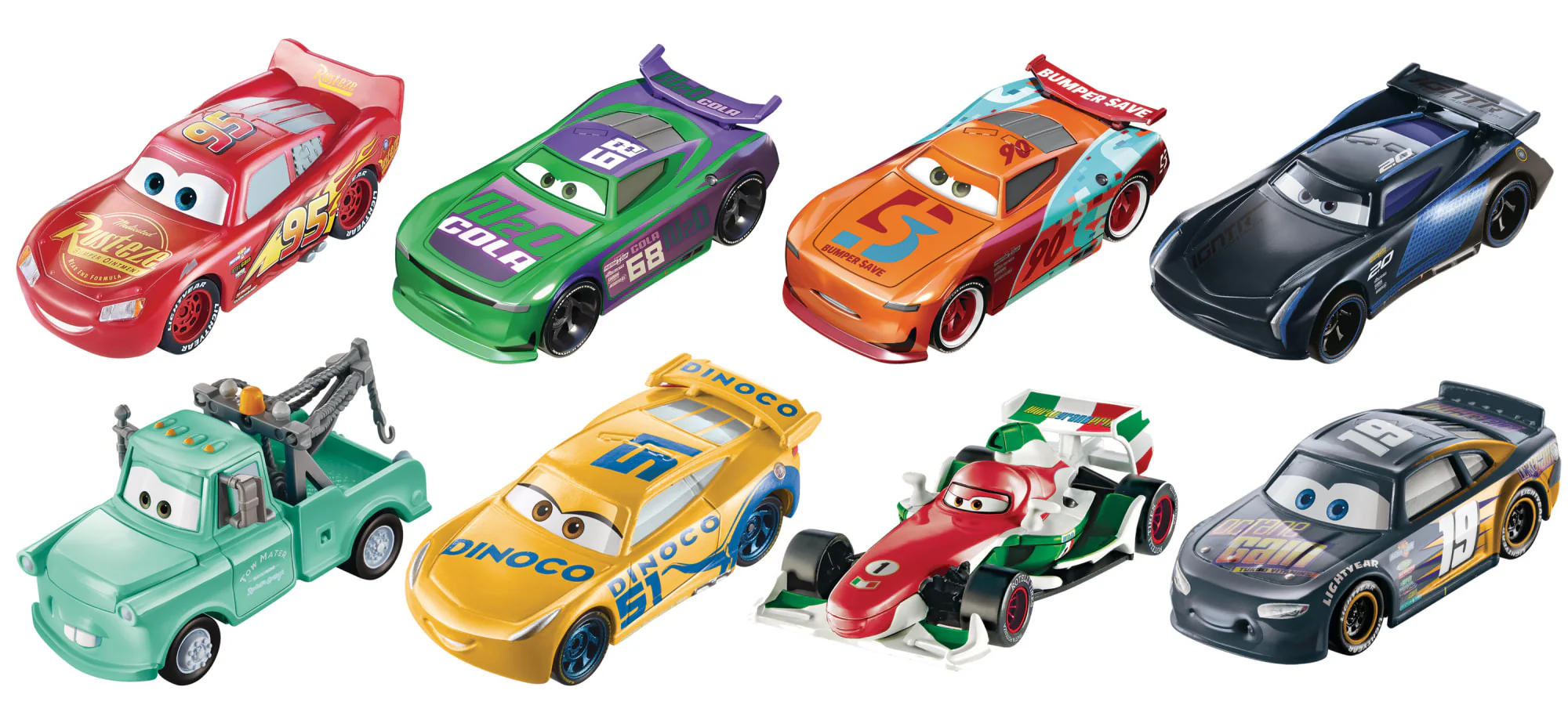 Cars de Disney y Pixar Color Changers Vehículo de Juguete Auto Básico