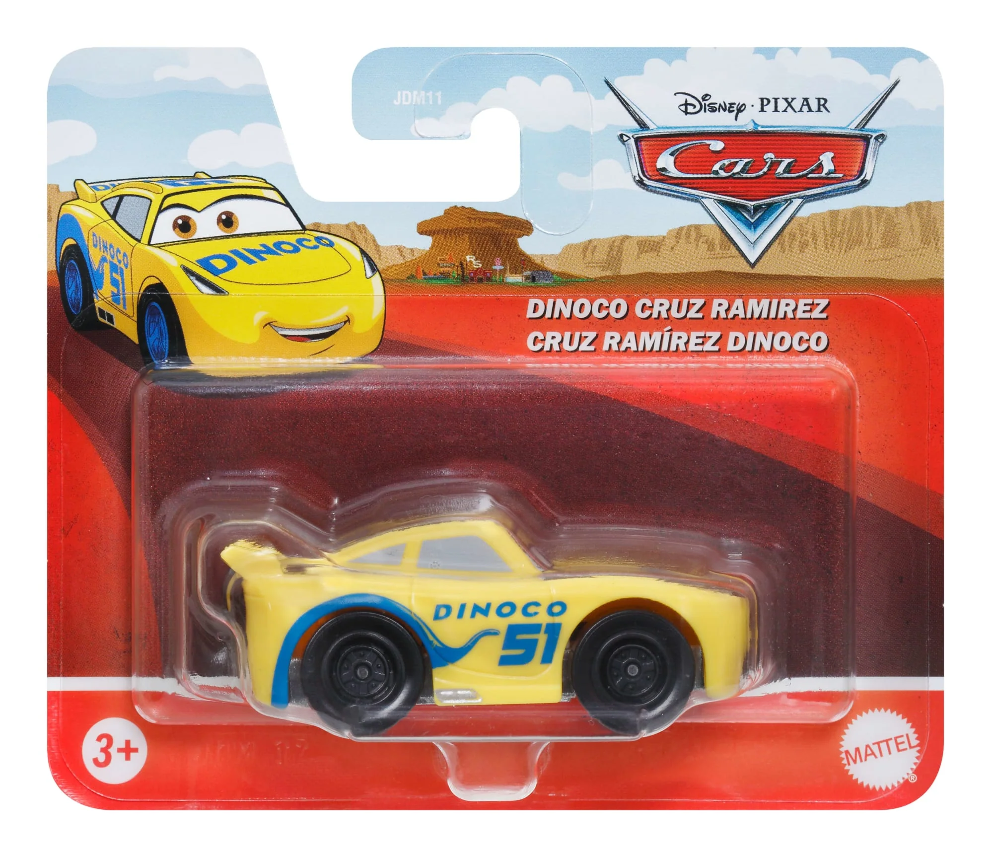 Cars de Disney y Pixar Diecast Vehículo de Juguete Auto Básico - Image 4