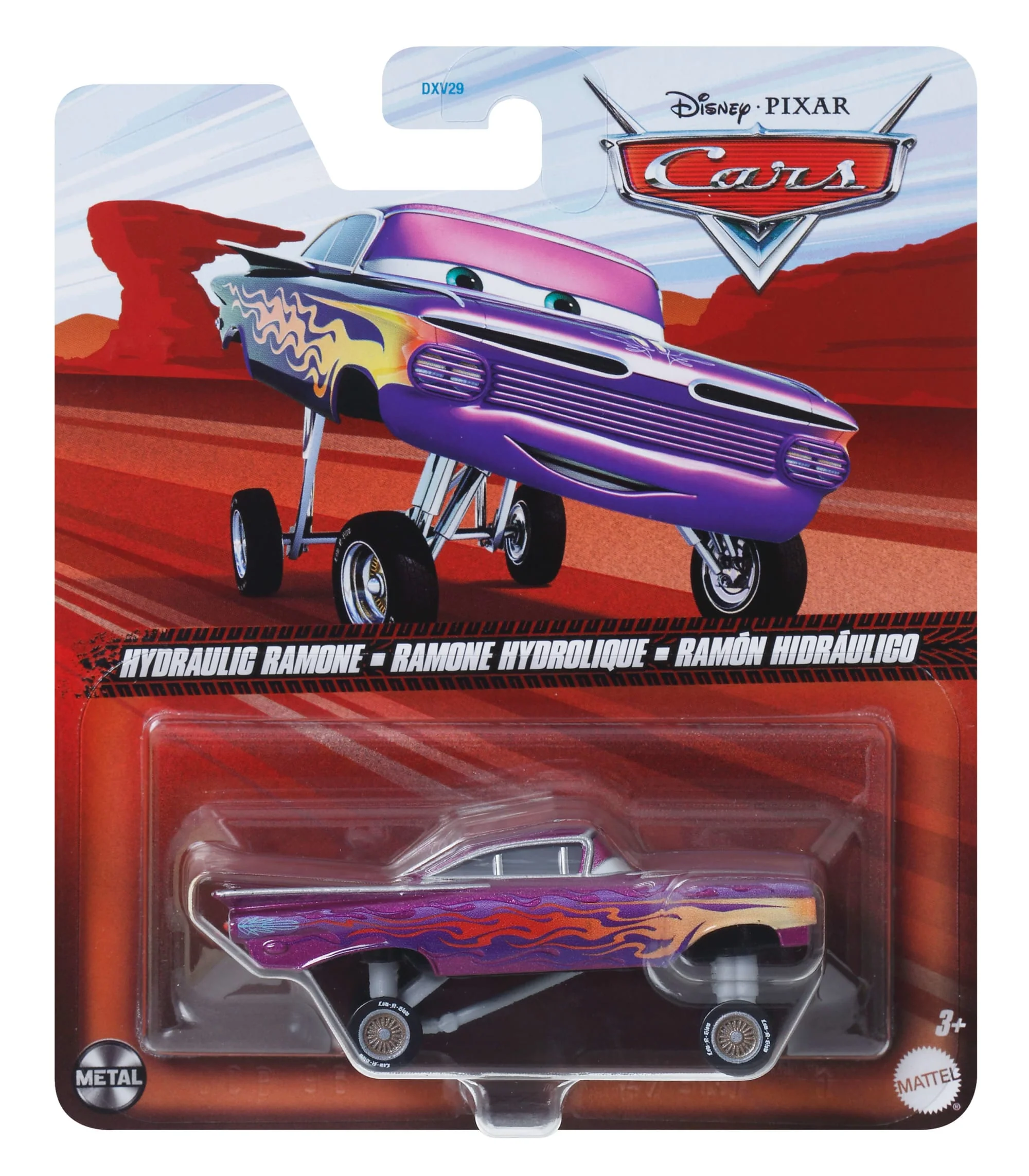 Cars de Disney y Pixar Diecast Vehículo de Juguete Ramón Hidráulico - Image 4